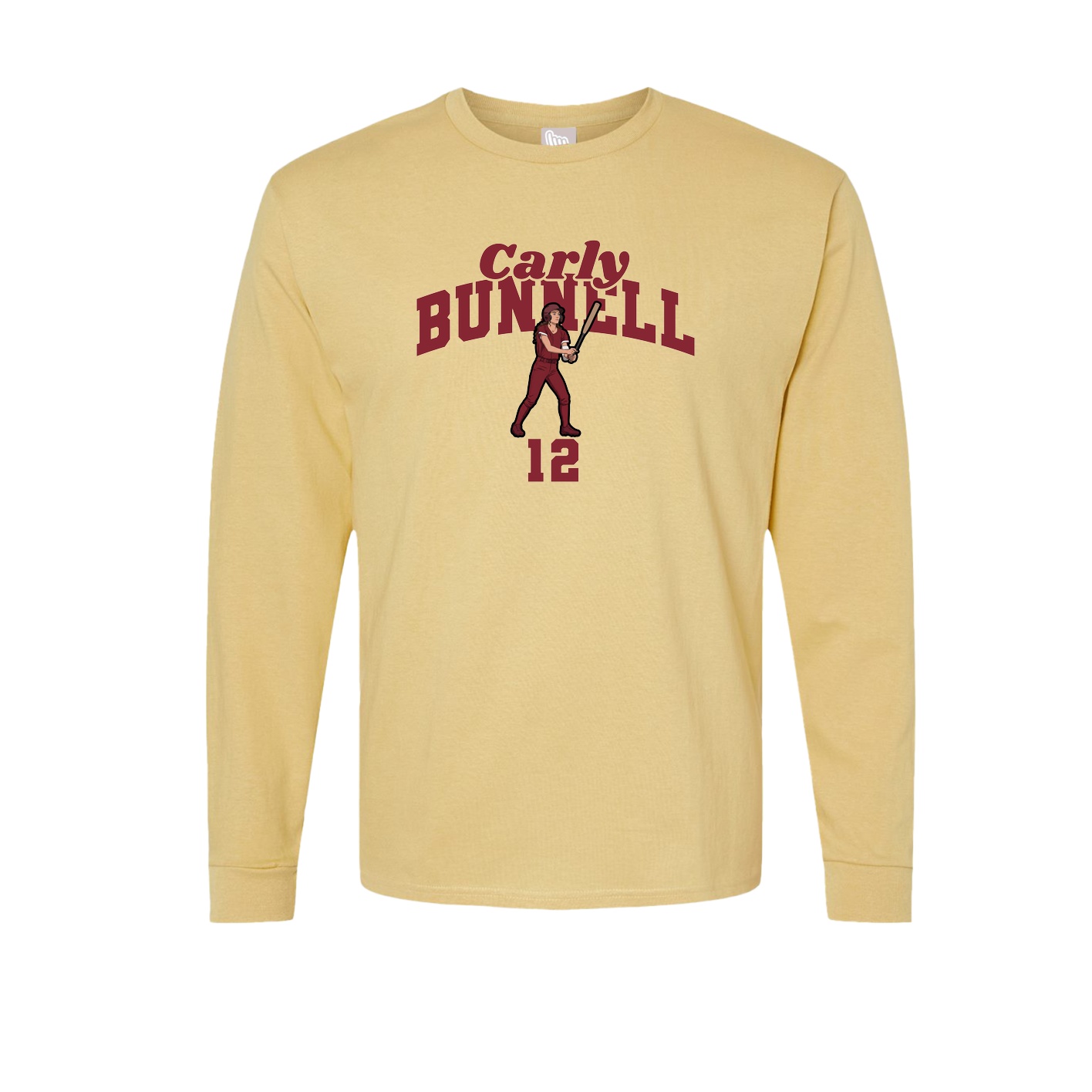 Long Sleeve Tee — Signature Arch in Vegas Gold