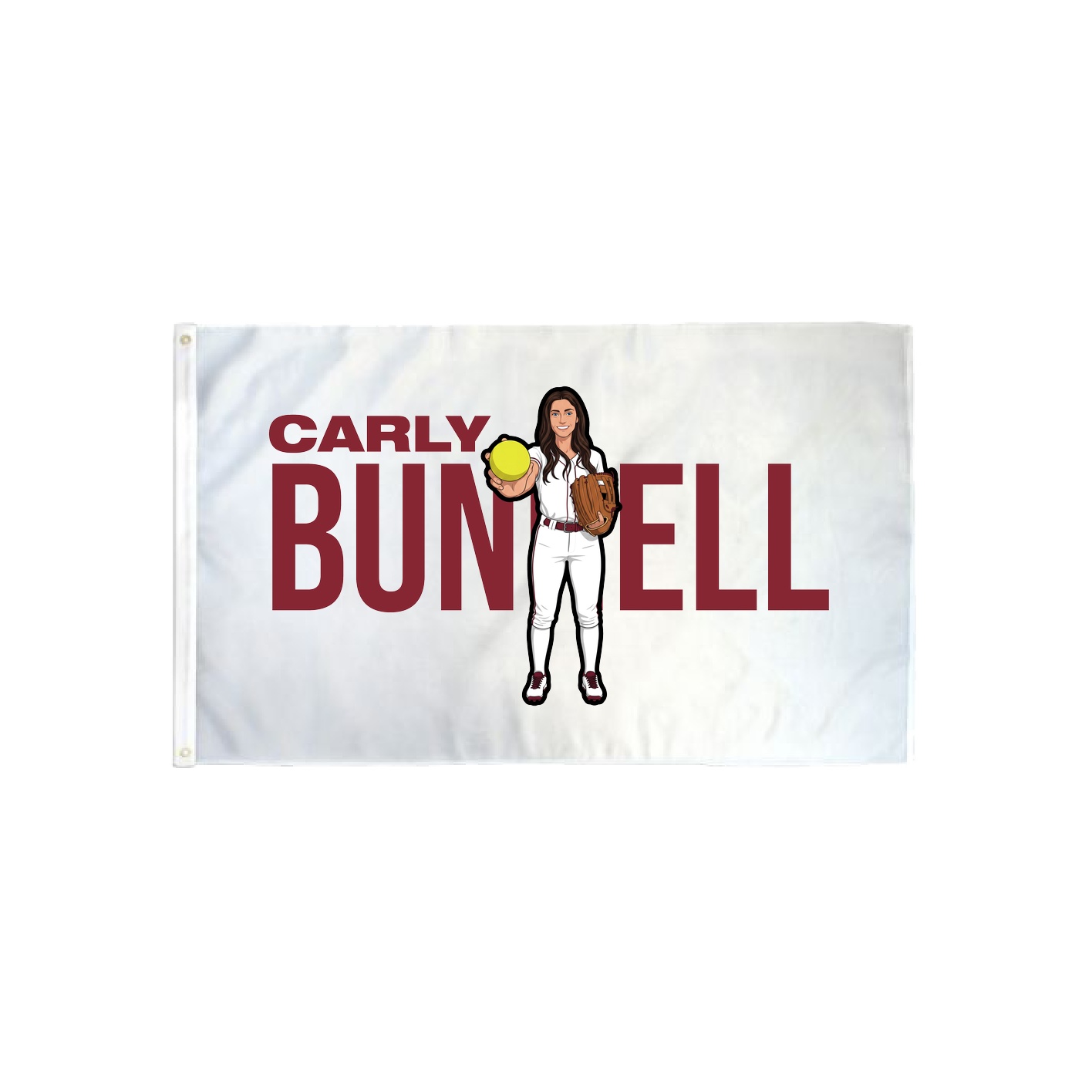3x5 Flag — Player Name in Classic