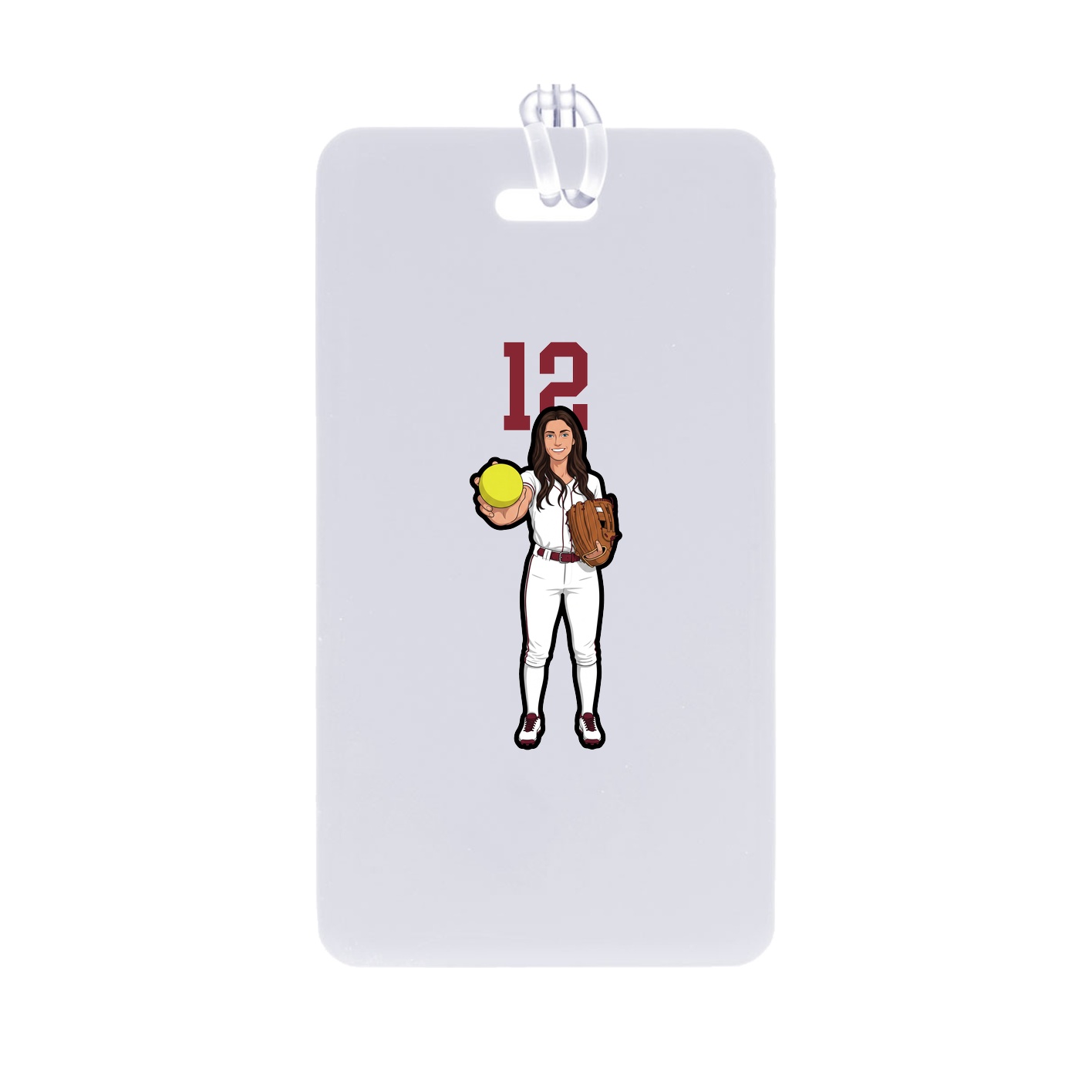 Bag Tag — Number Top in Classic