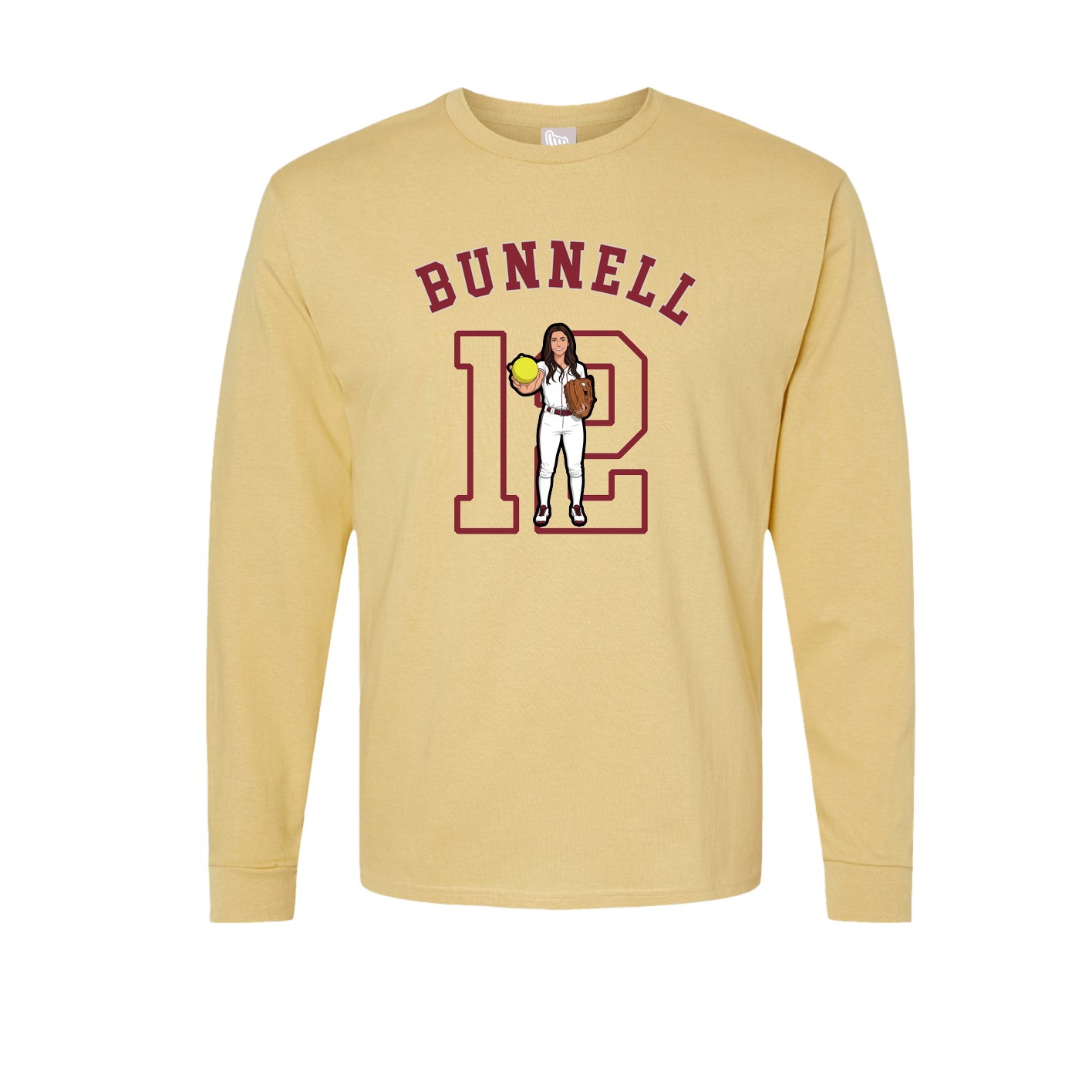 Long Sleeve Tee — Shirsey Arch in Vegas Gold