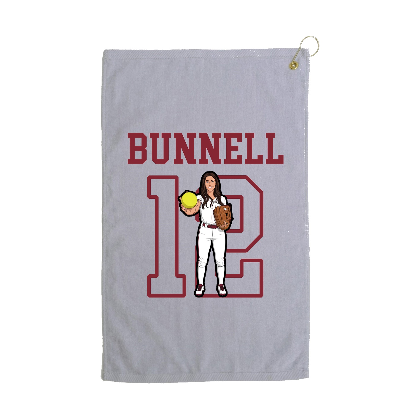 Golf Towel — Shirsey in Grey