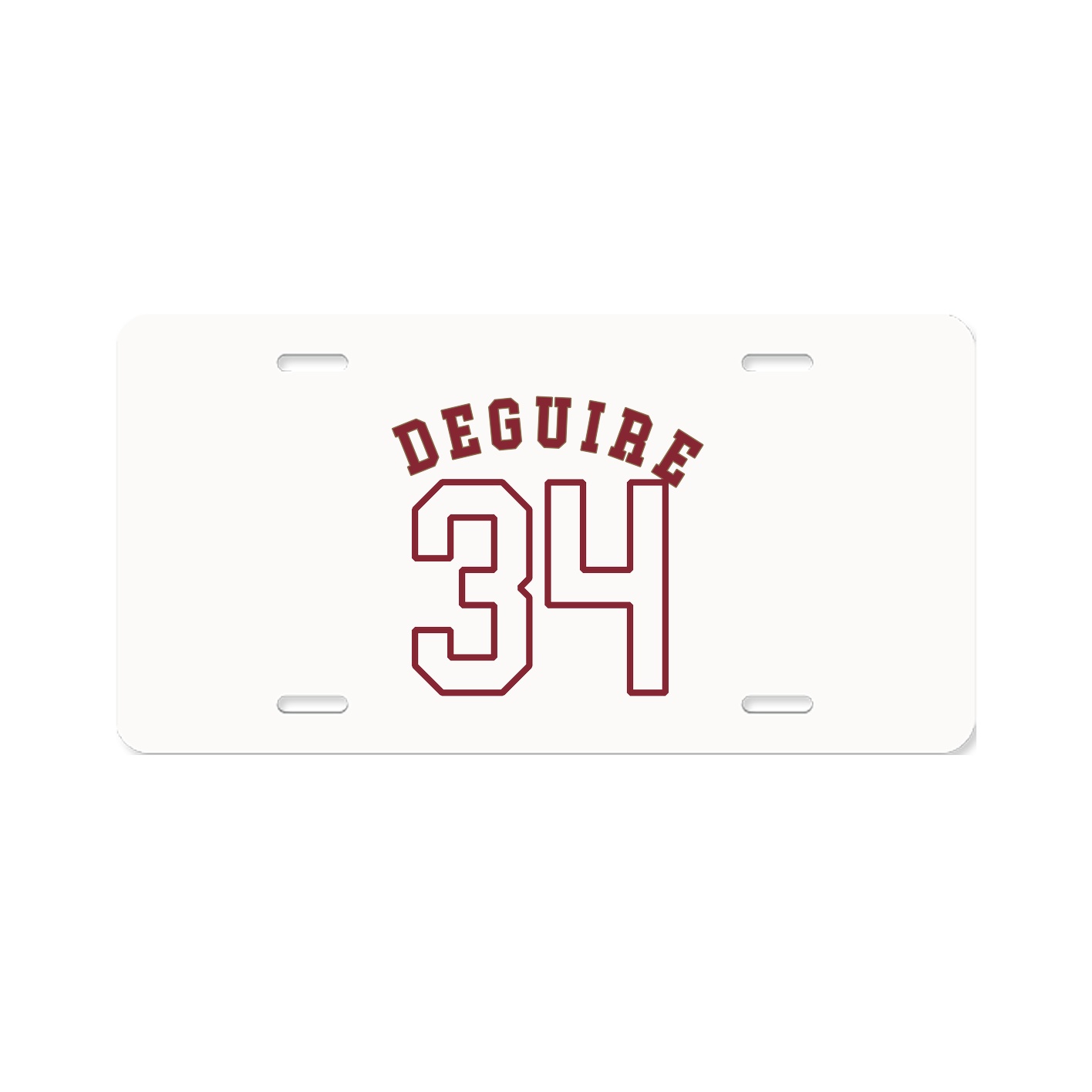 License Plate — Shirsey Arch in Classic