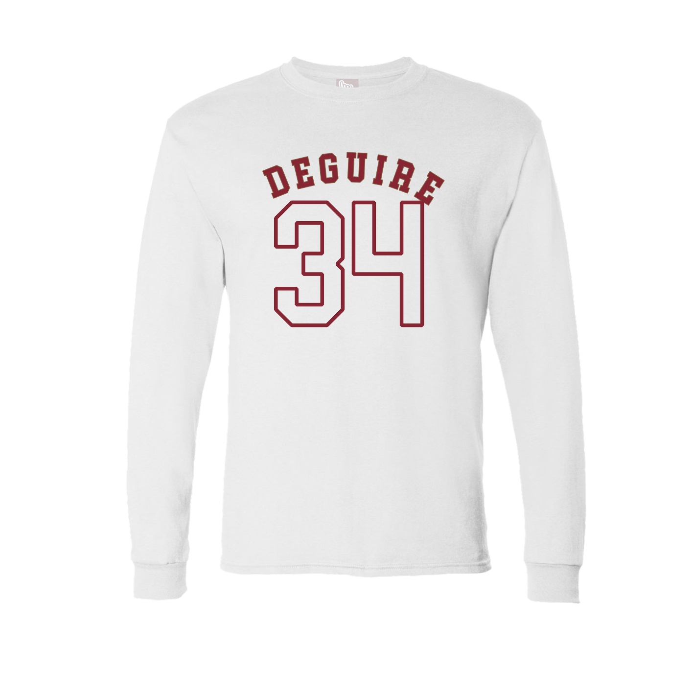 Long Sleeve Tee — Shirsey Arch in White