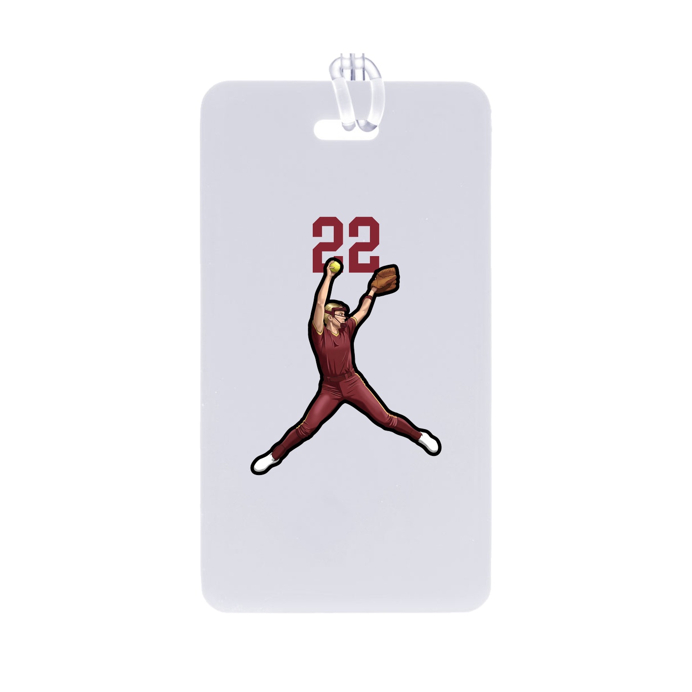 Bag Tag — Number Top in Classic