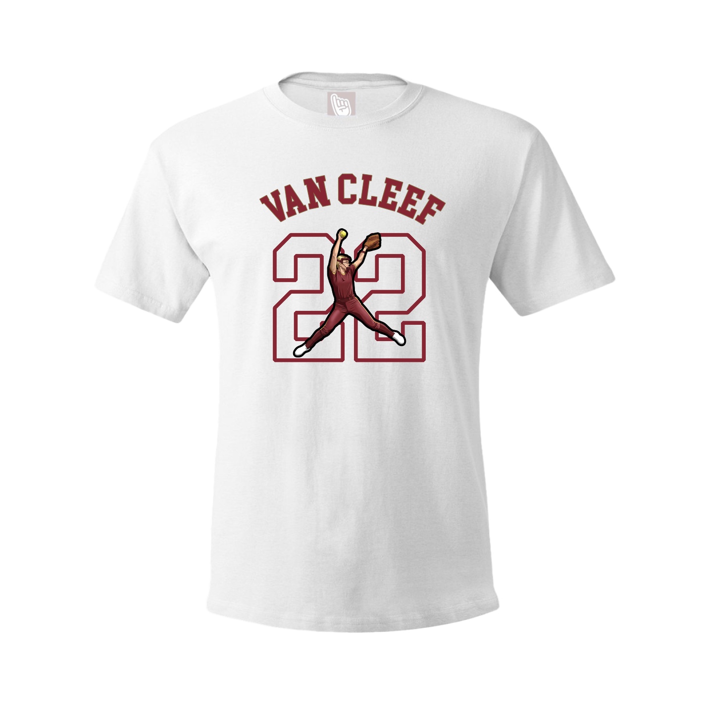 Tee — Shirsey Arch in White