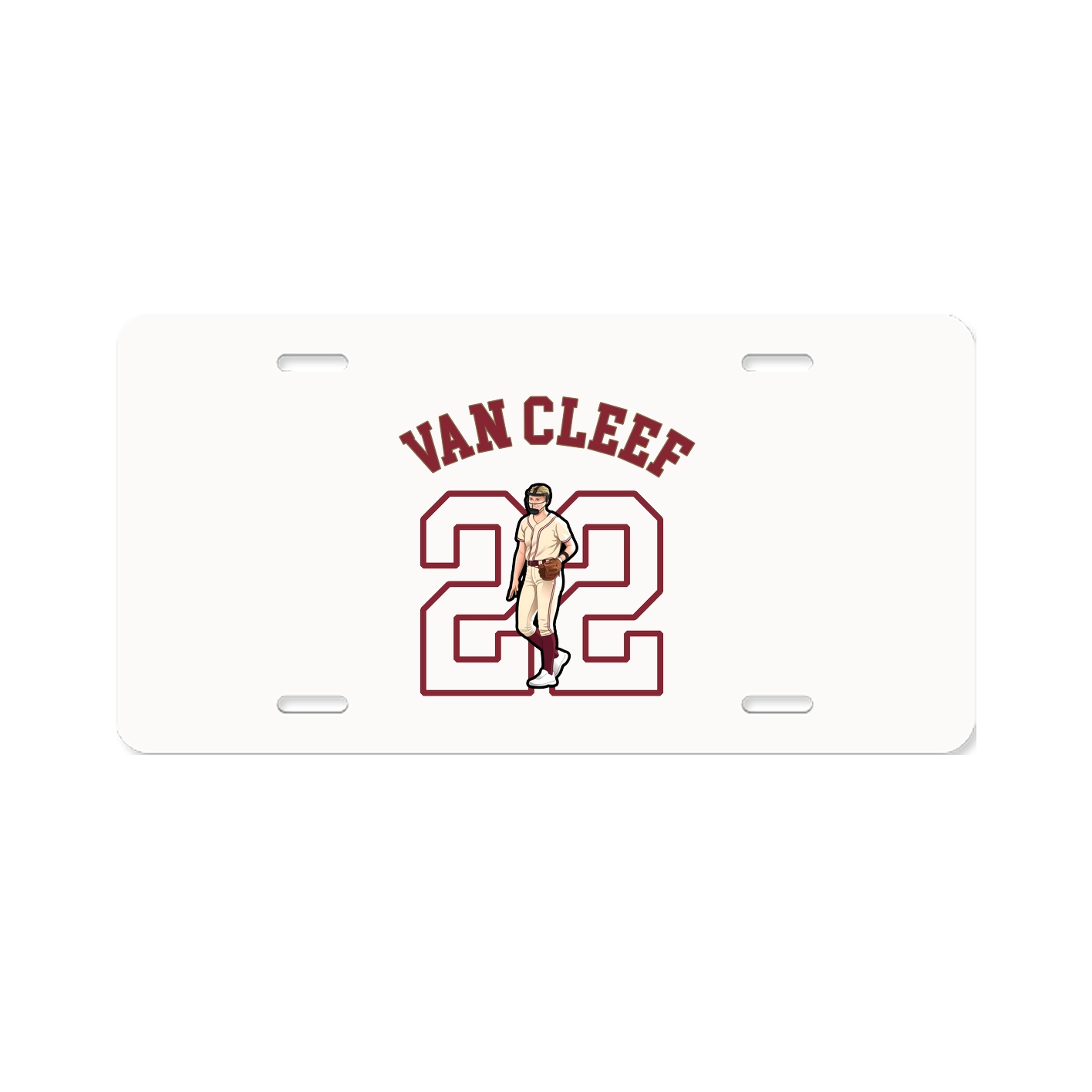 License Plate — Shirsey Arch in Classic