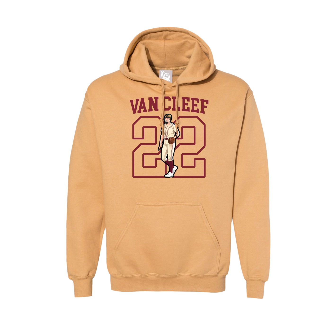 Hoodie — Shirsey in Vegas Gold