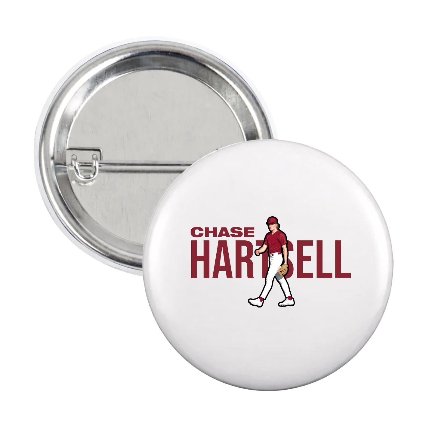 Game Day Button — Player Name in White