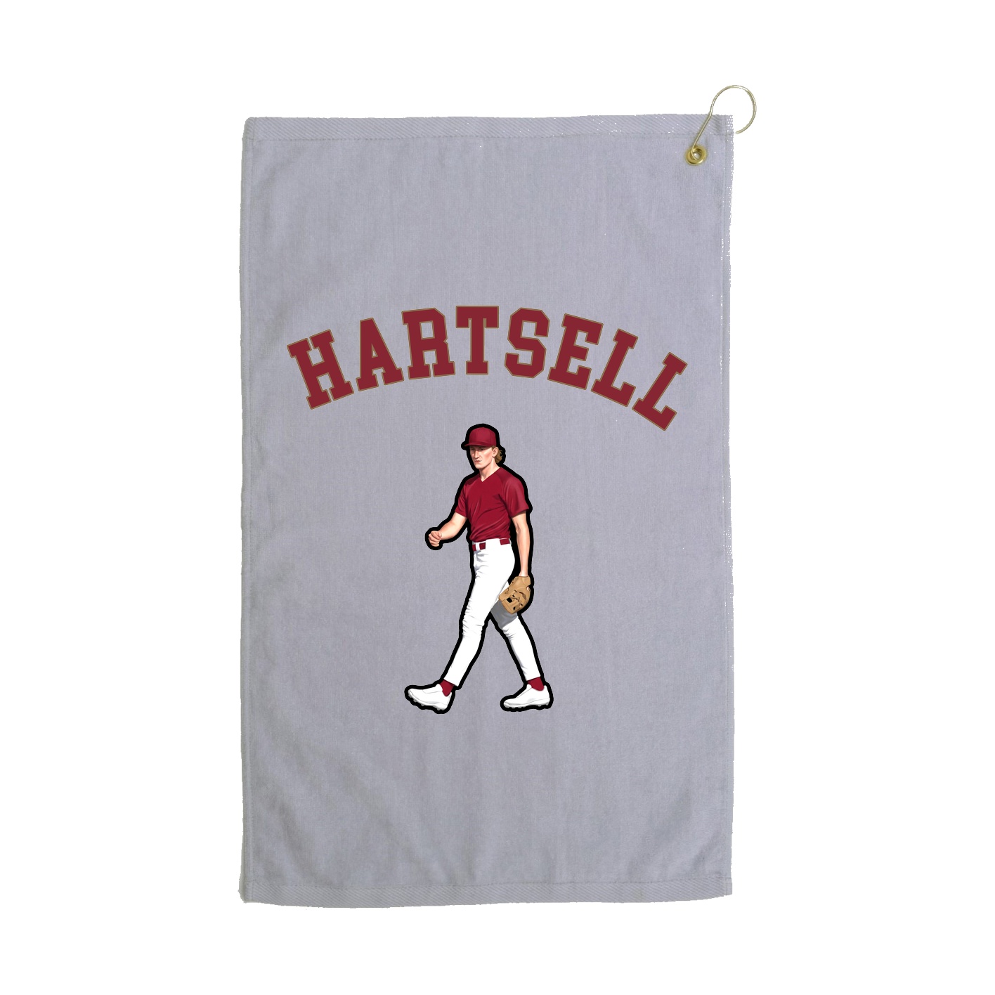 Golf Towel — Shirsey Arch in Grey