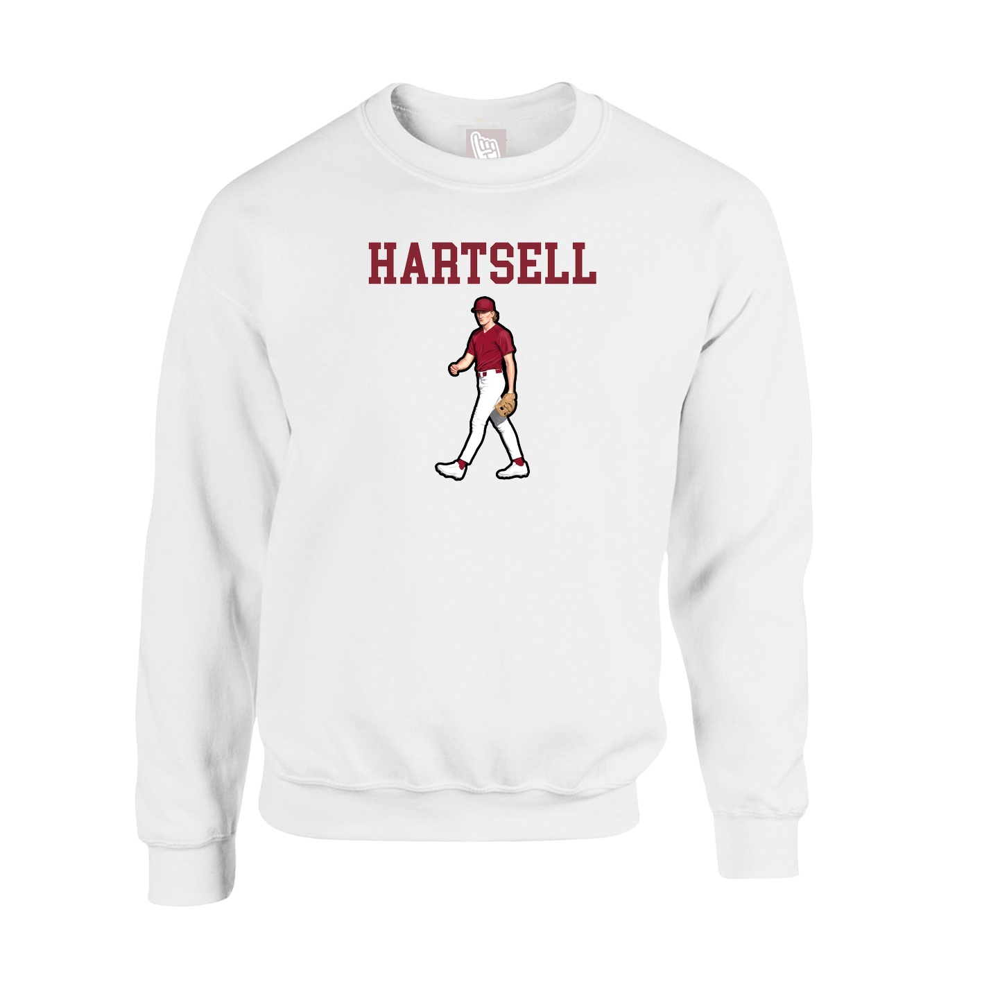 Fleece Crew — Shirsey in White