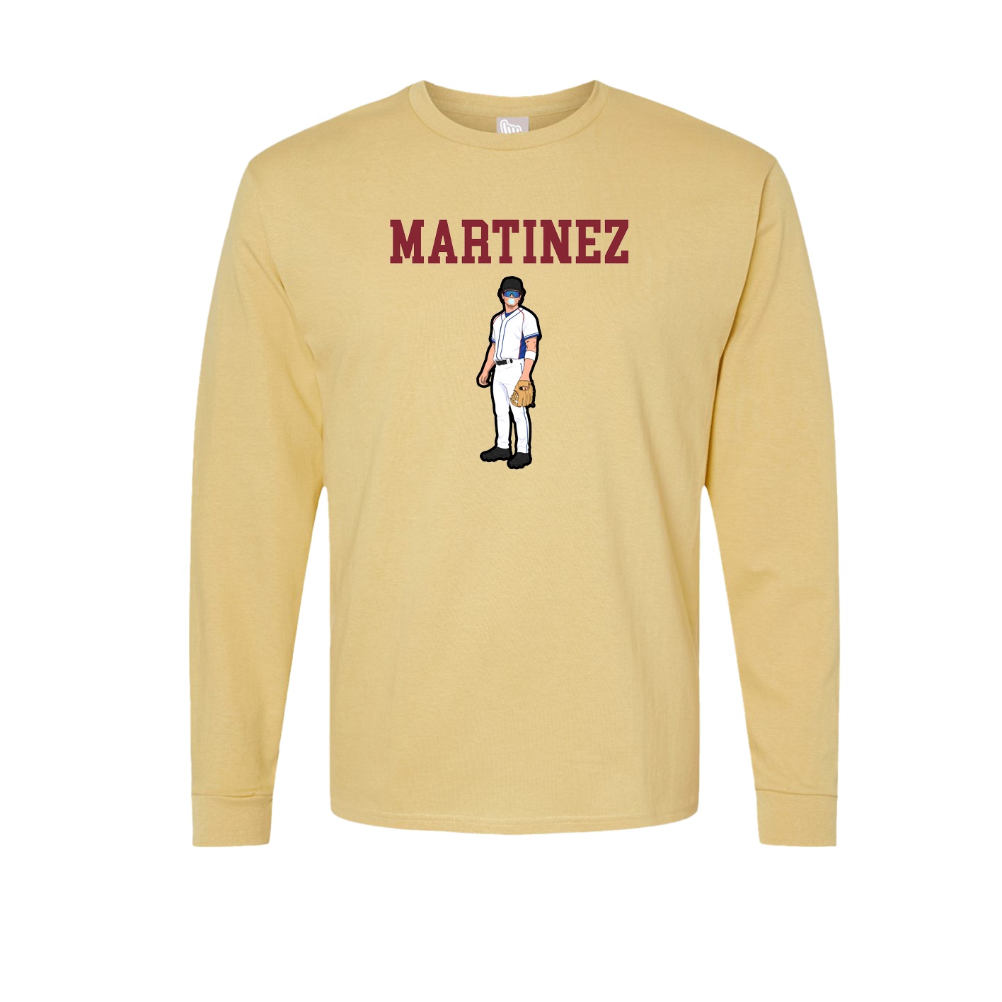 Long Sleeve Tee — Shirsey in Vegas Gold