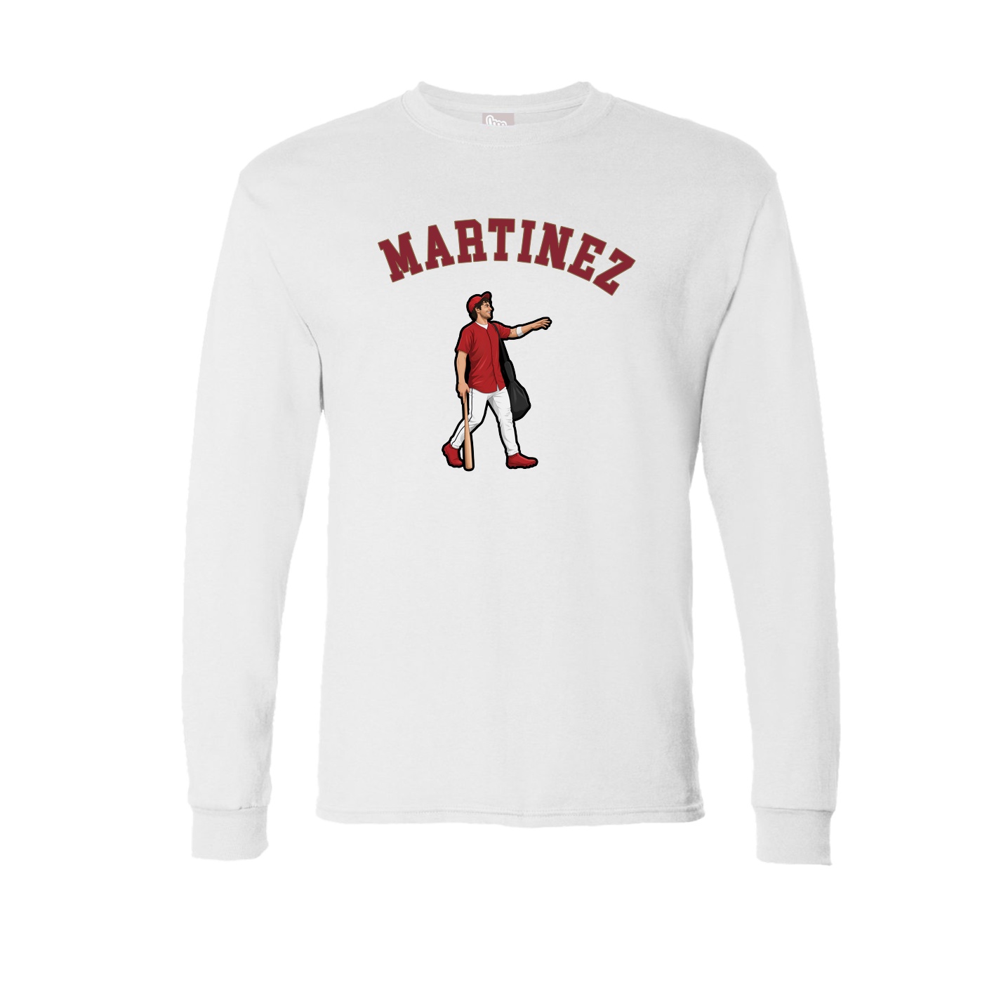 Long Sleeve Tee — Shirsey Arch in White