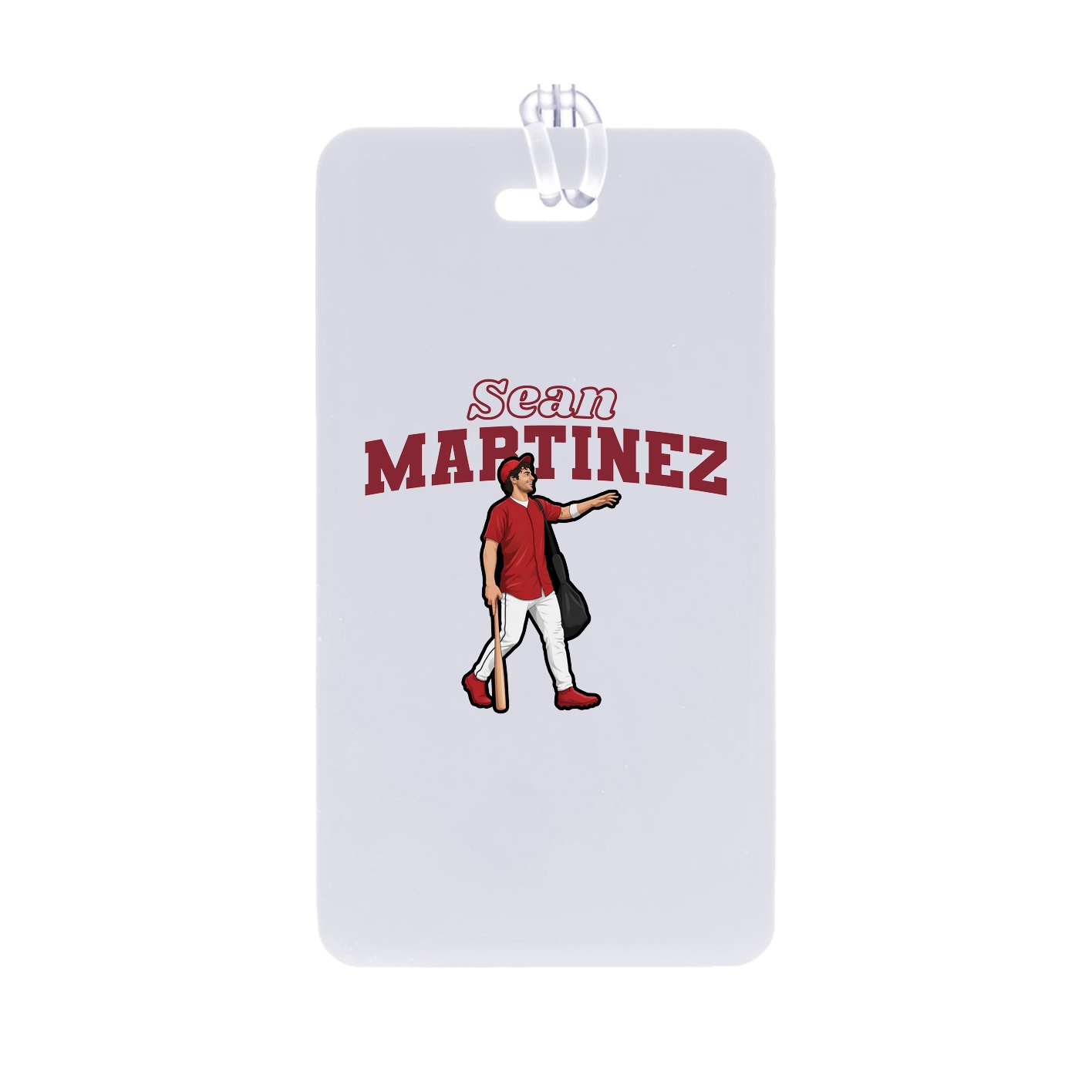 Bag Tag — Name Arch in Classic