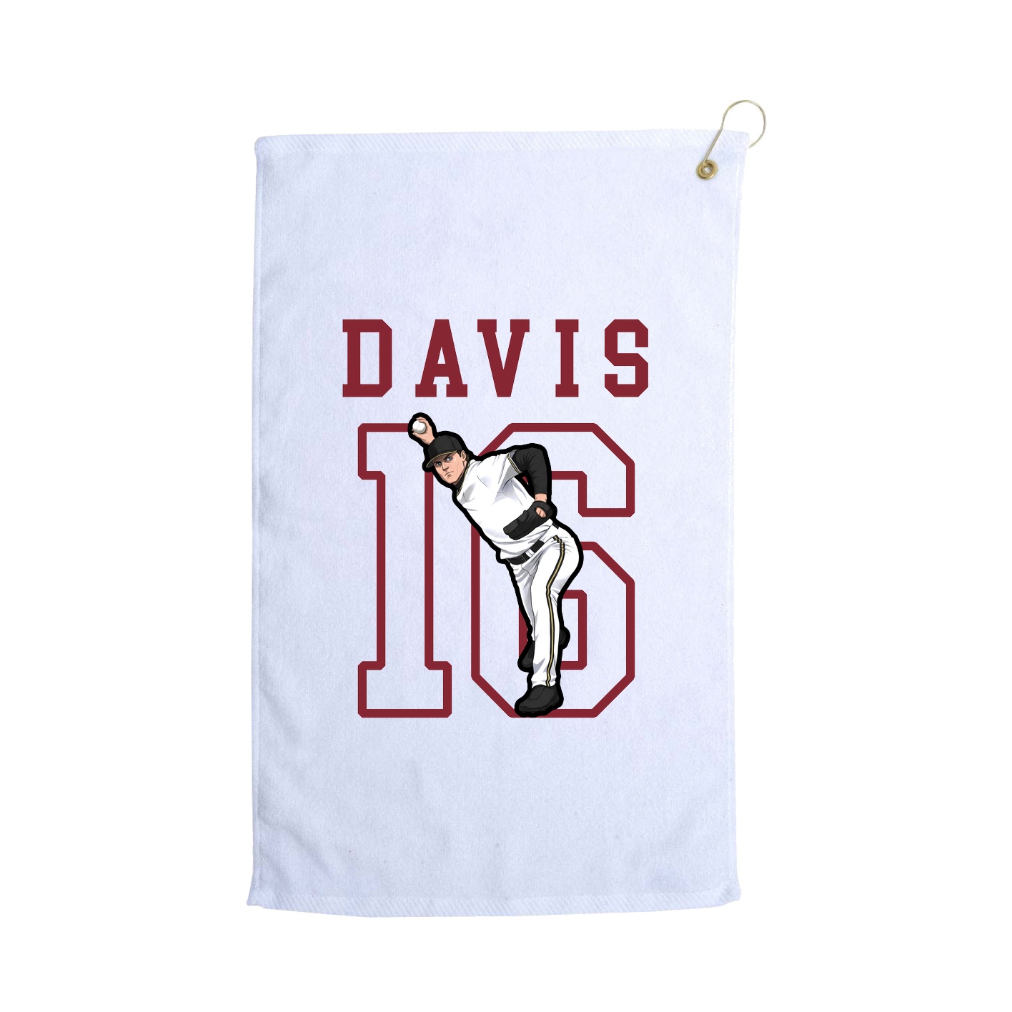 Golf Towel — Shirsey in White