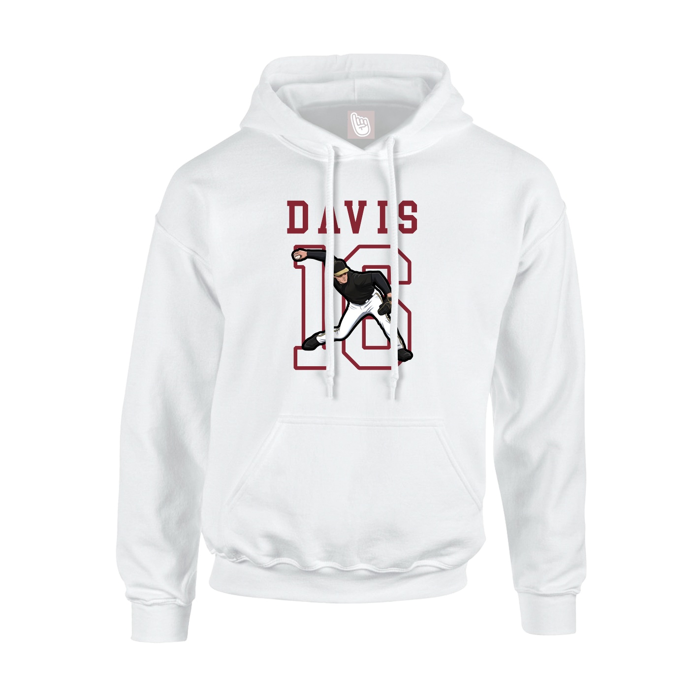 Youth Hoodie — Shirsey in White