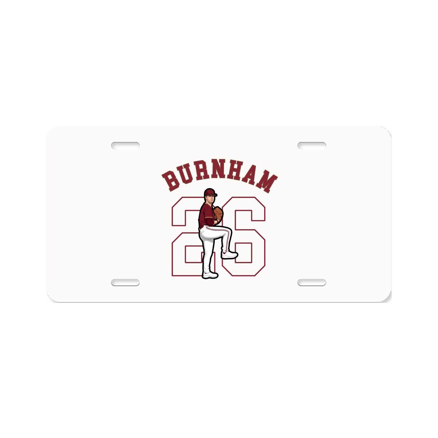 License Plate — Shirsey Arch in Classic