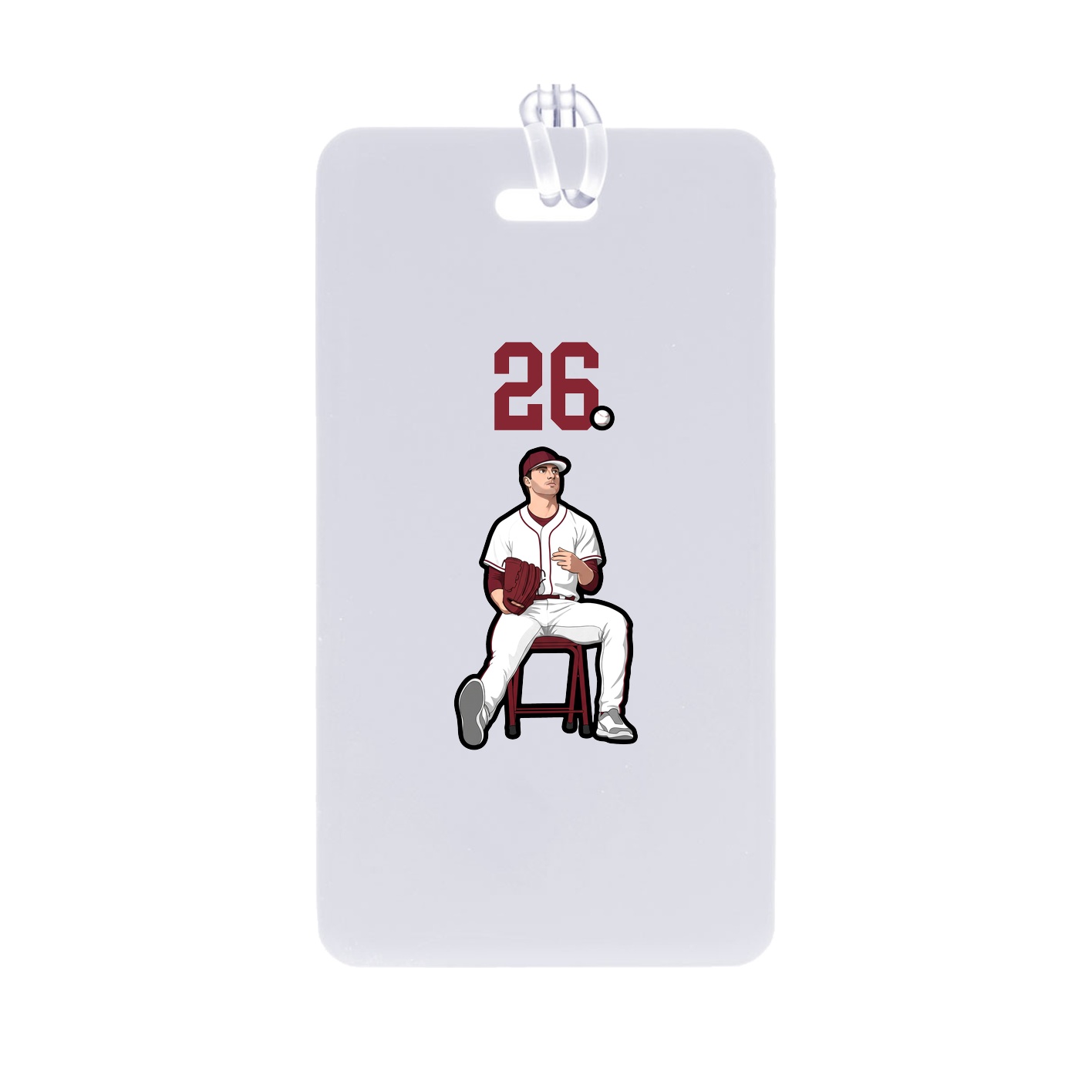 Bag Tag — Number Top in Classic