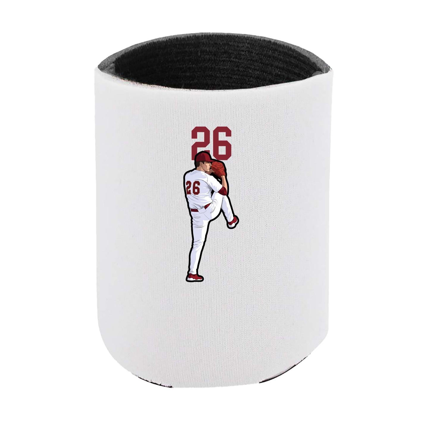 Can Holder — Number Top in White