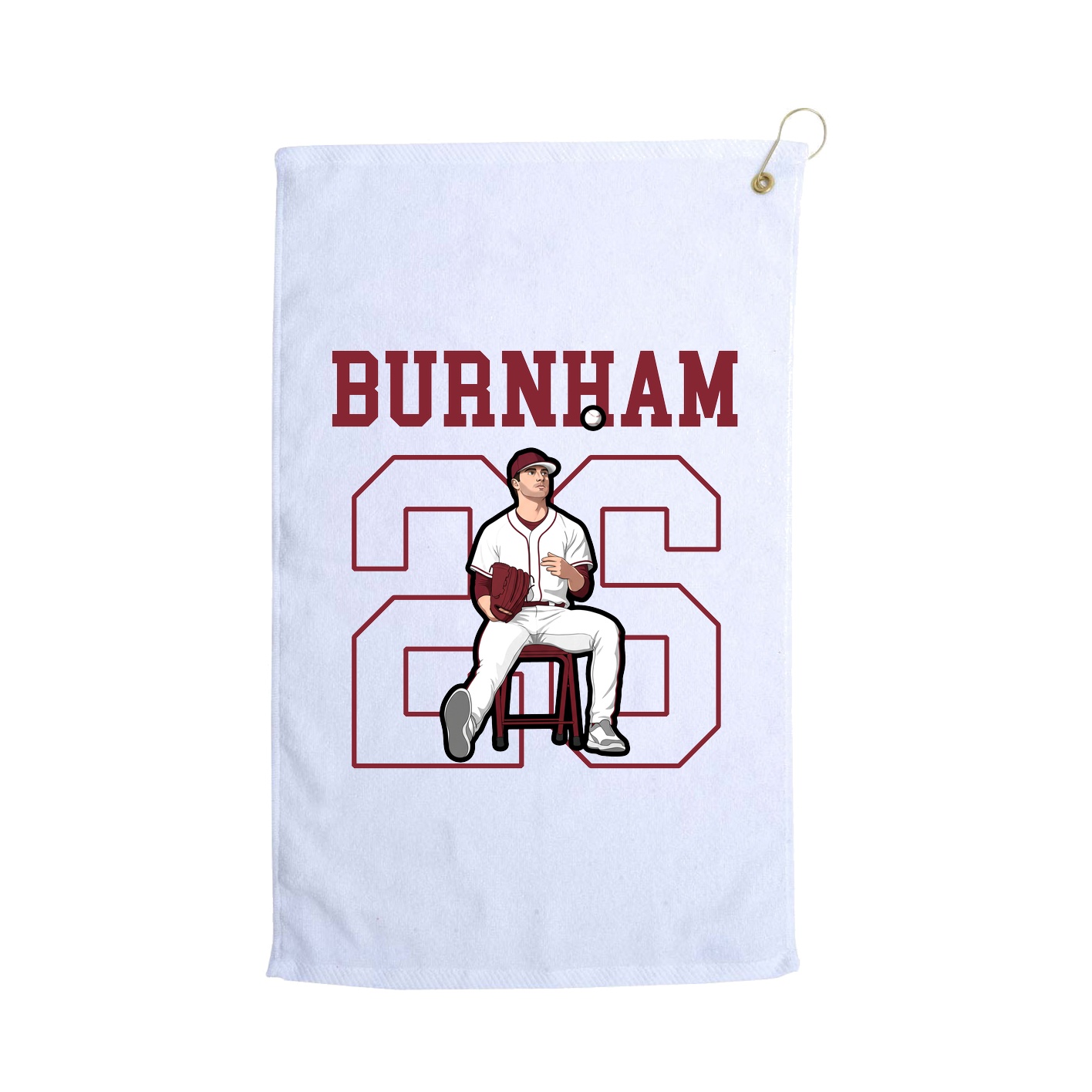 Golf Towel — Shirsey in White