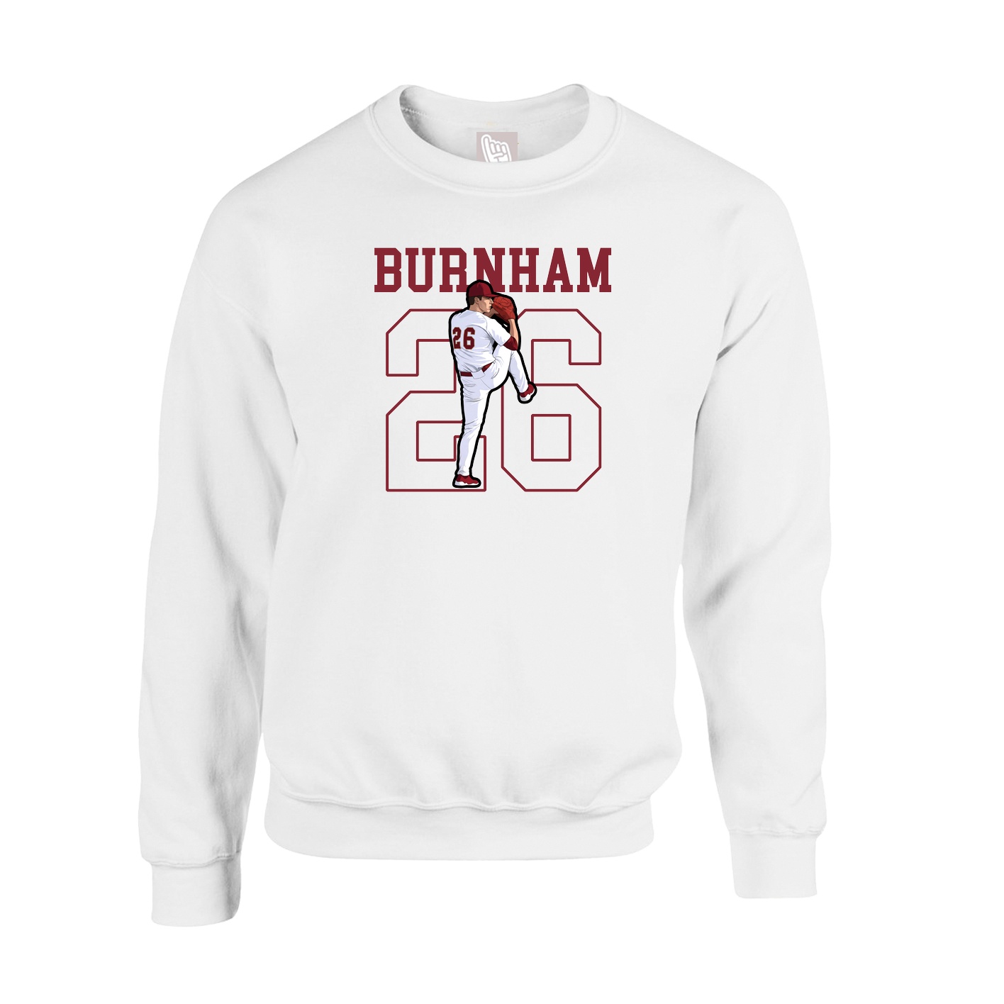 Fleece Crew — Shirsey in White
