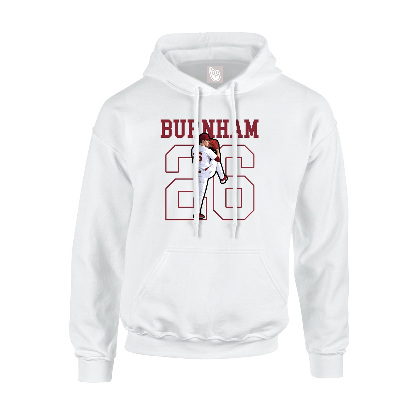 Youth Hoodie — Shirsey in White