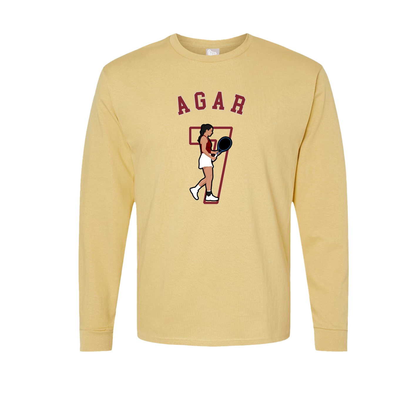 Long Sleeve Tee — Shirsey Arch in Vegas Gold