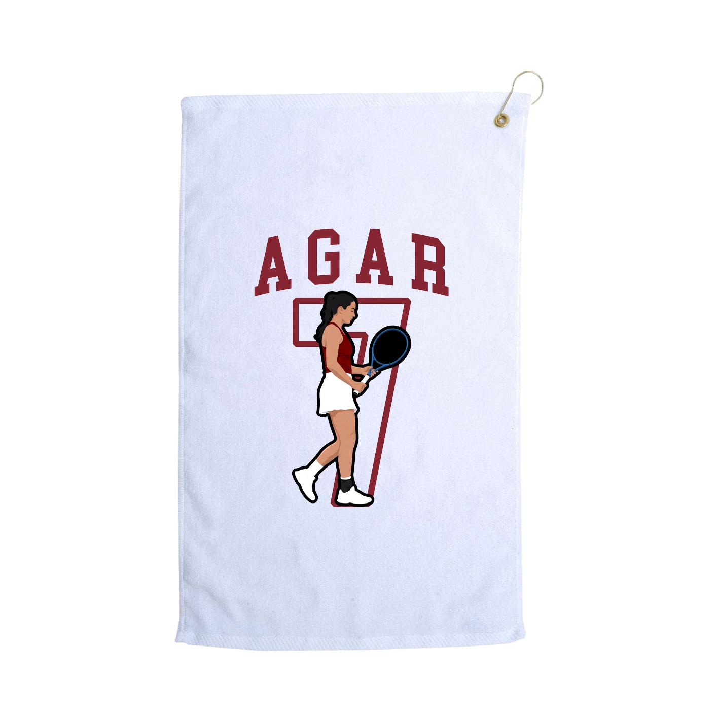 Golf Towel — Shirsey in White