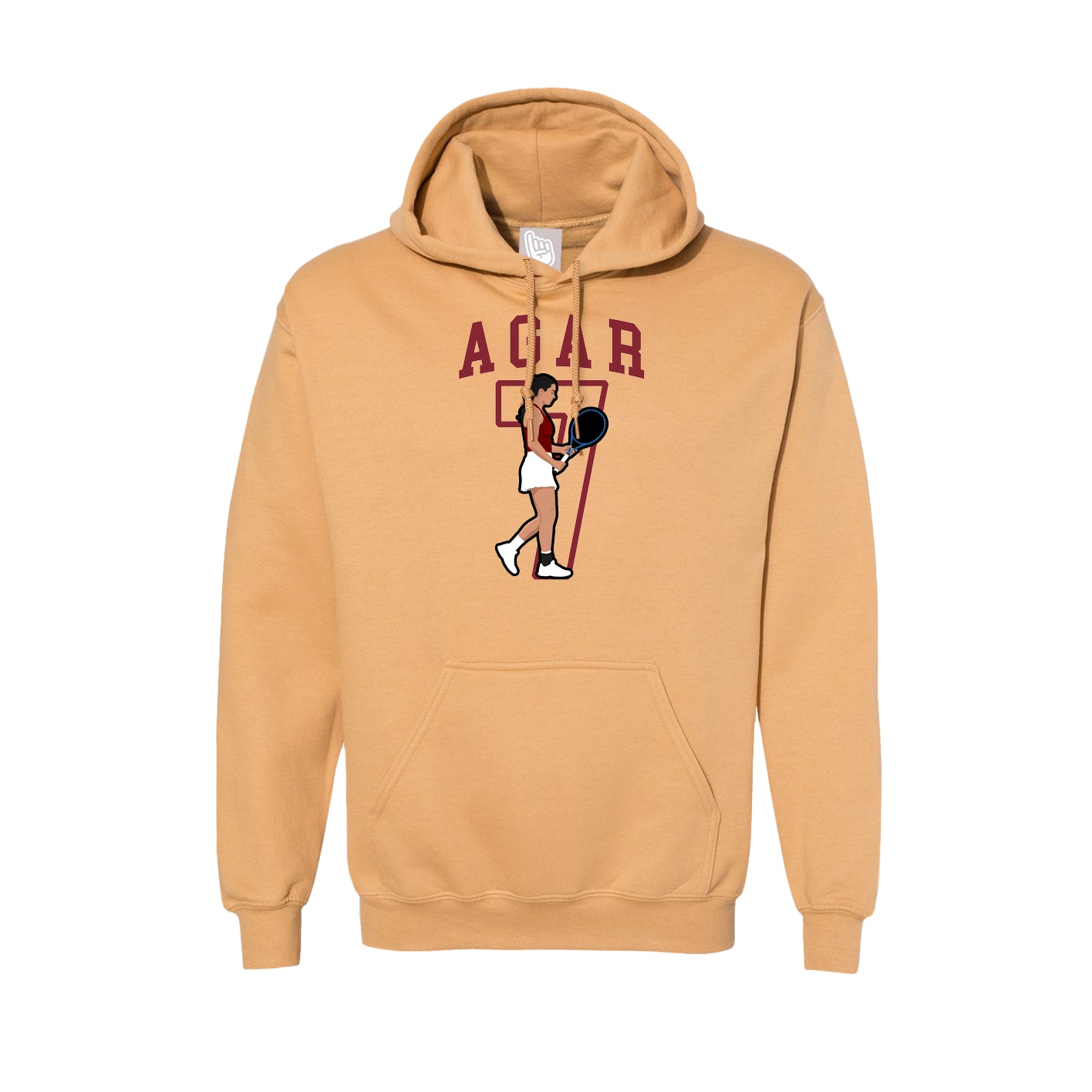 Hoodie — Shirsey in Vegas Gold