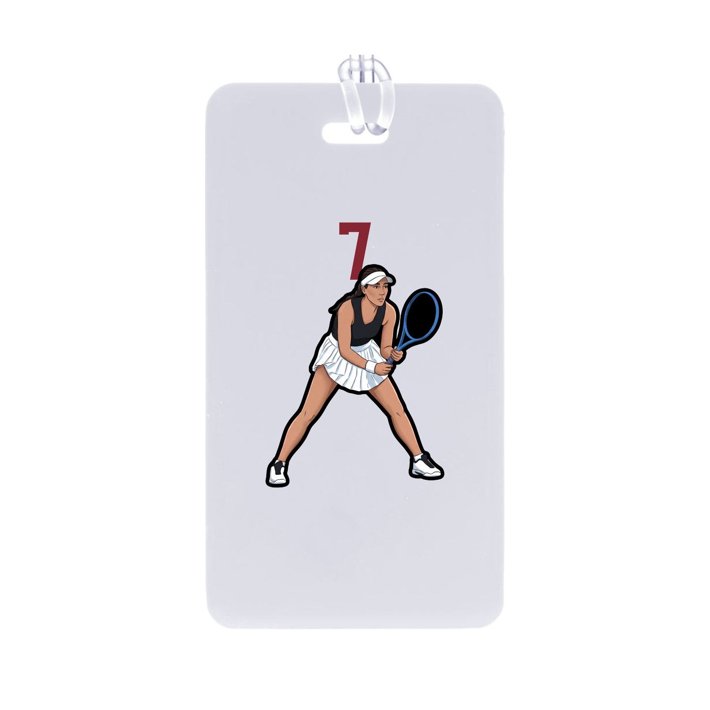Bag Tag — Number Top in Classic
