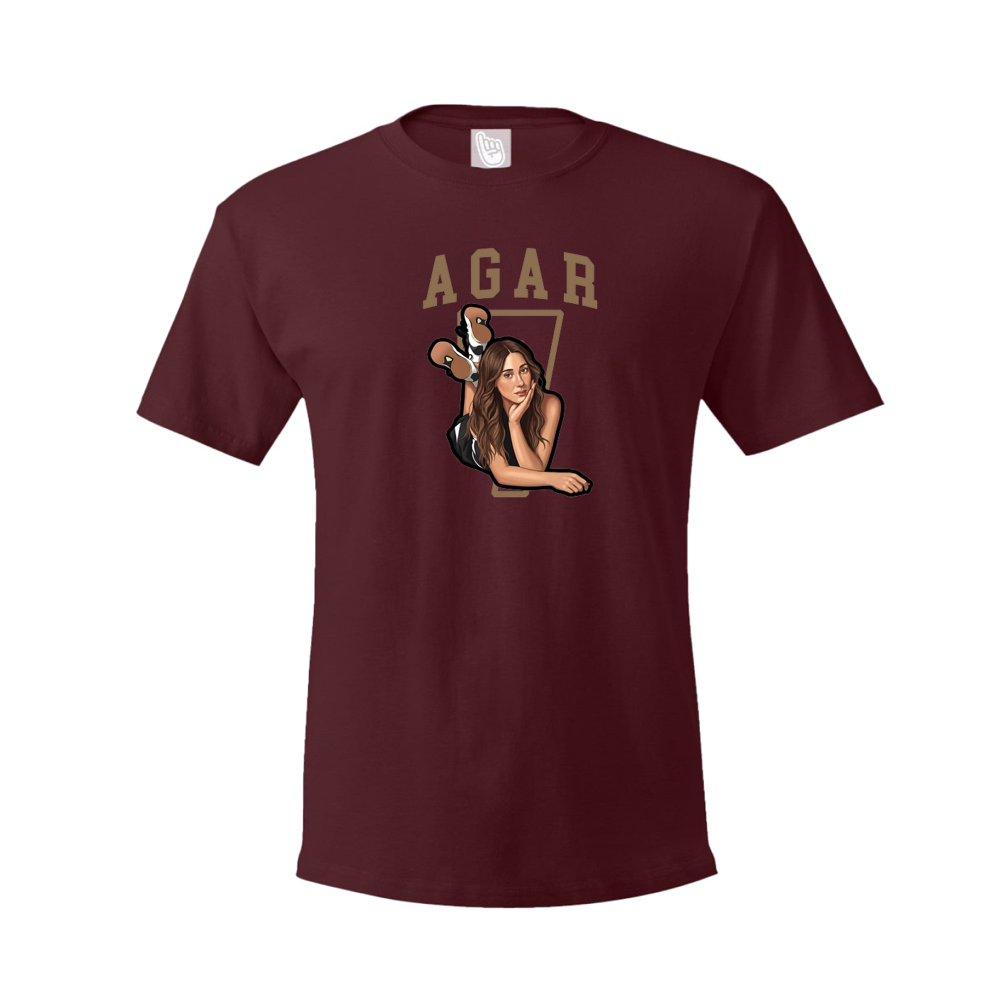 Youth Tee — Shirsey in Maroon