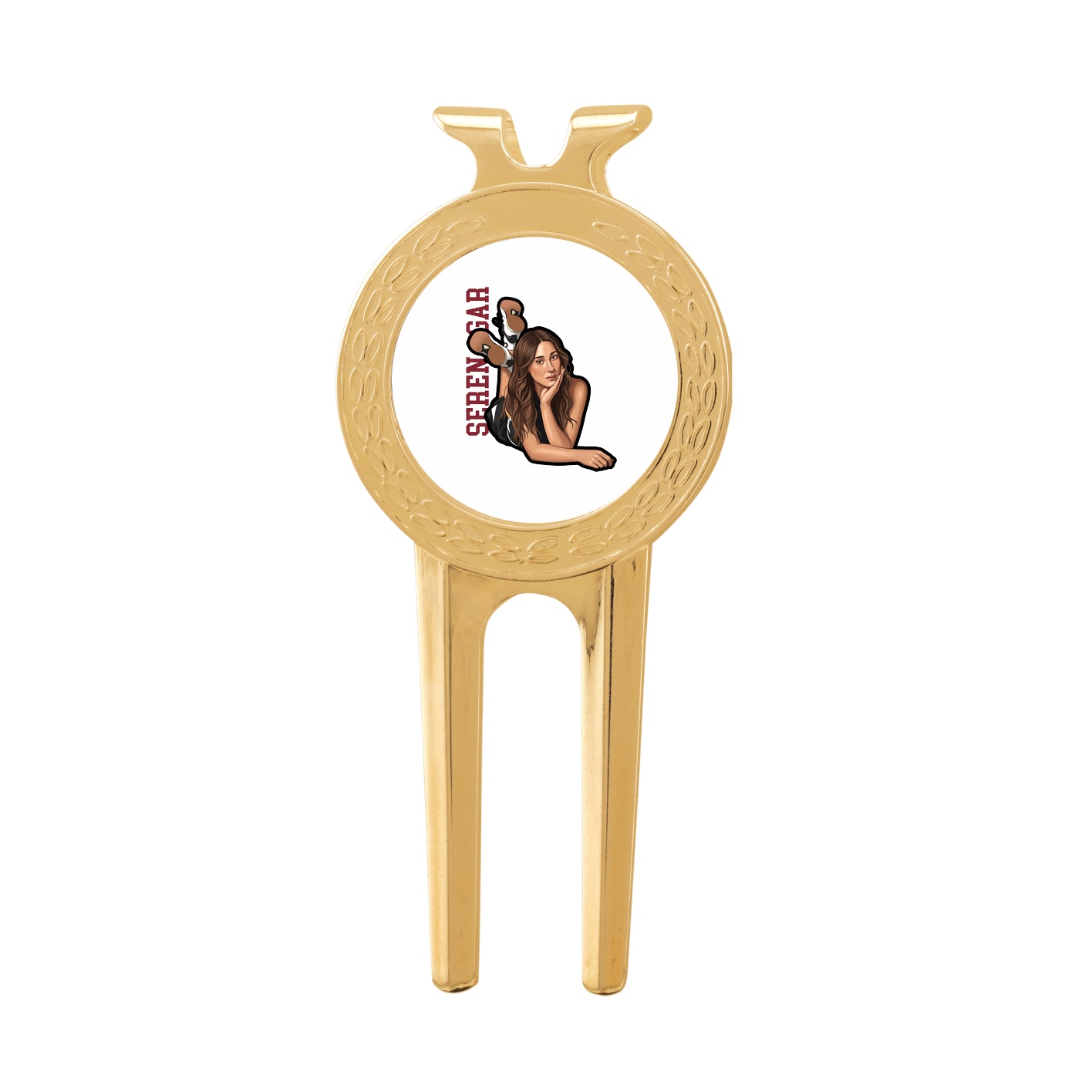 Divot Tool with Ball Marker — Name Vertical in Classic