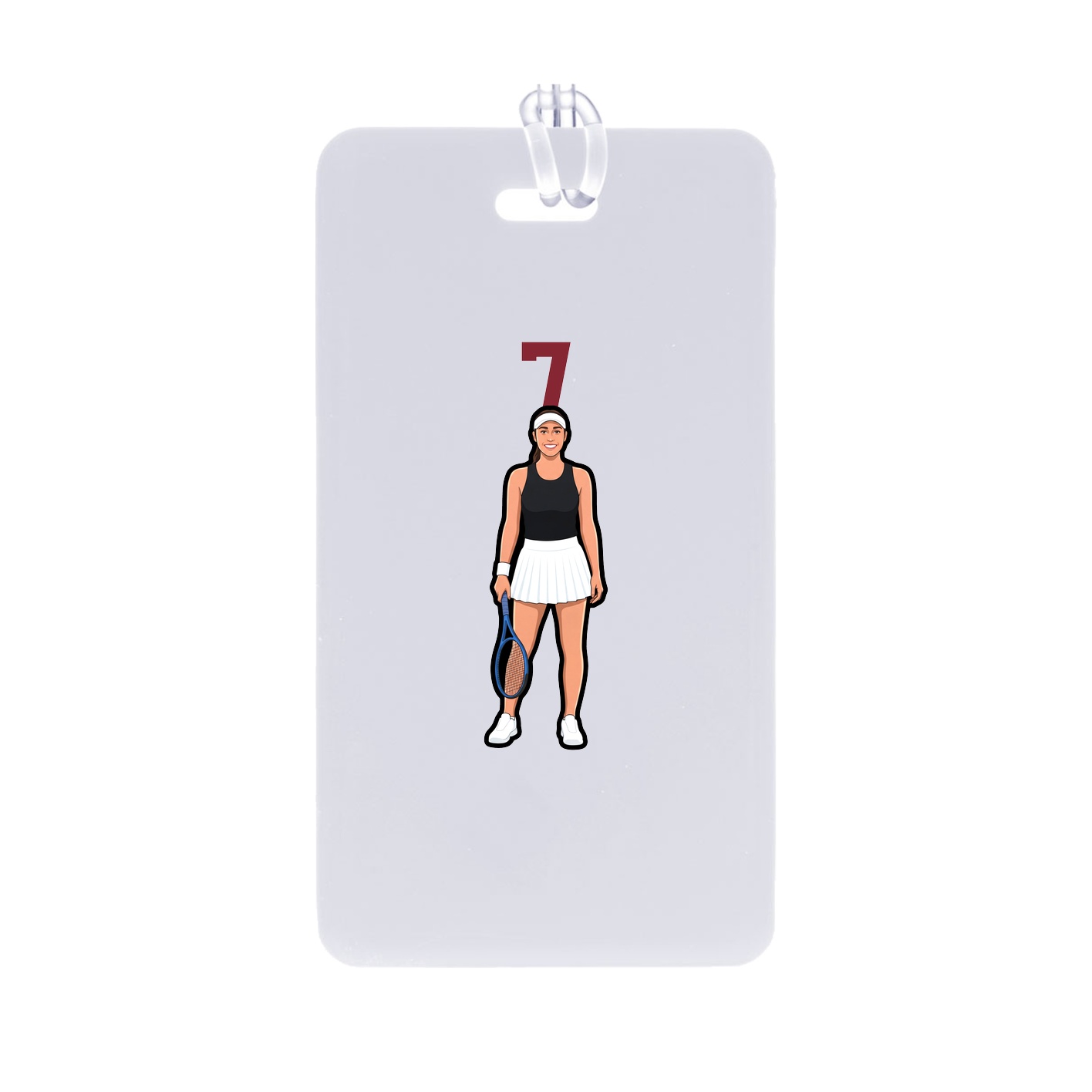 Bag Tag — Number Top in Classic
