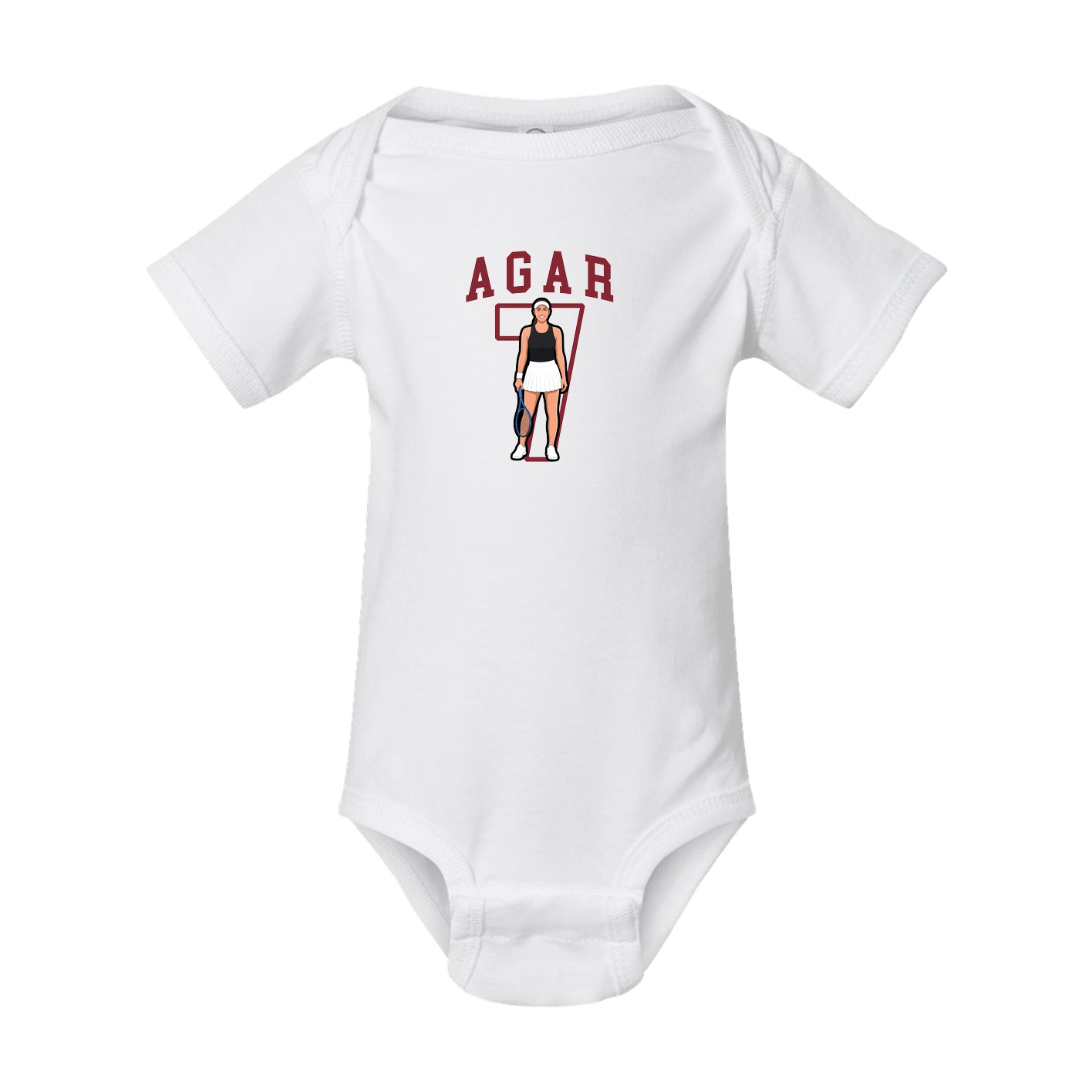 Baby Onesie — Shirsey in White