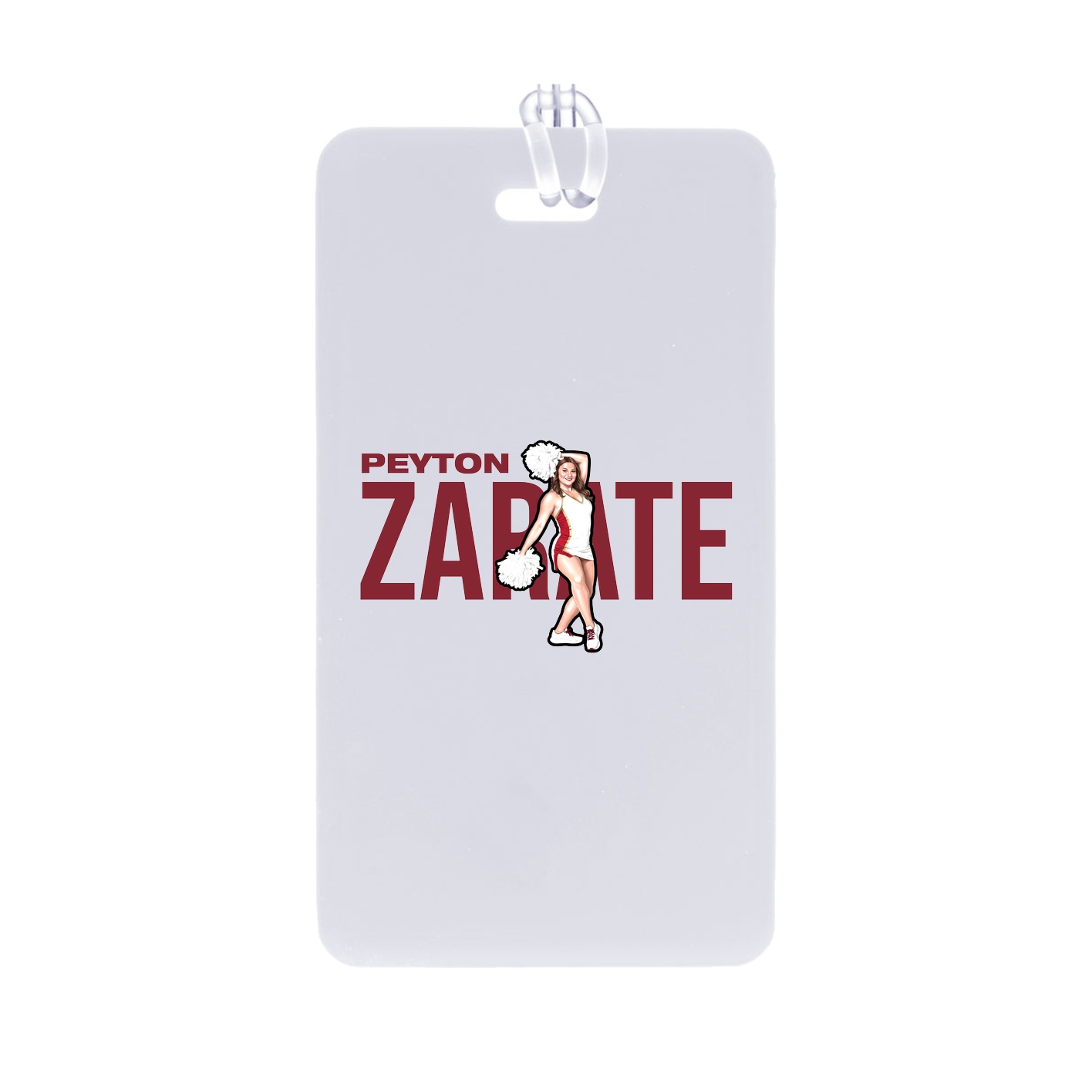 Bag Tag — Player Name in Classic