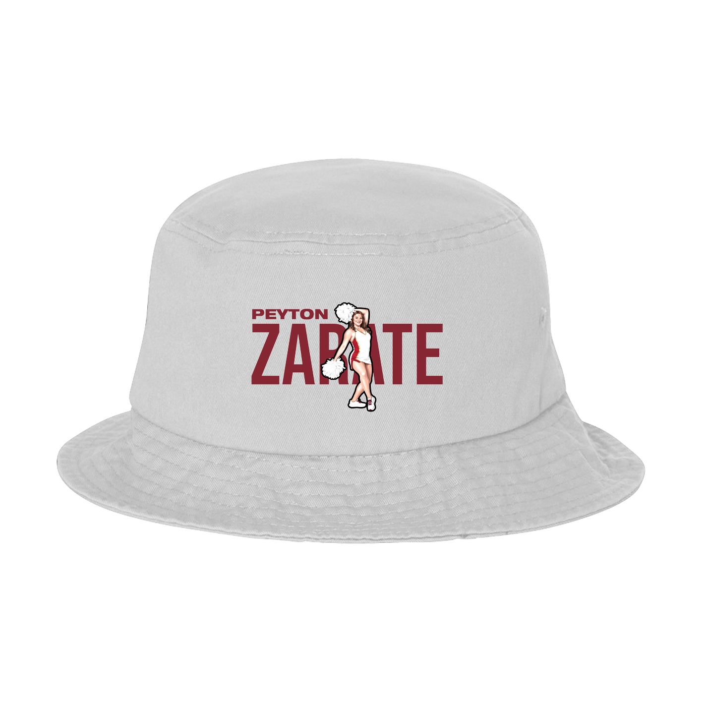 Bucket Cap — Player Name in White