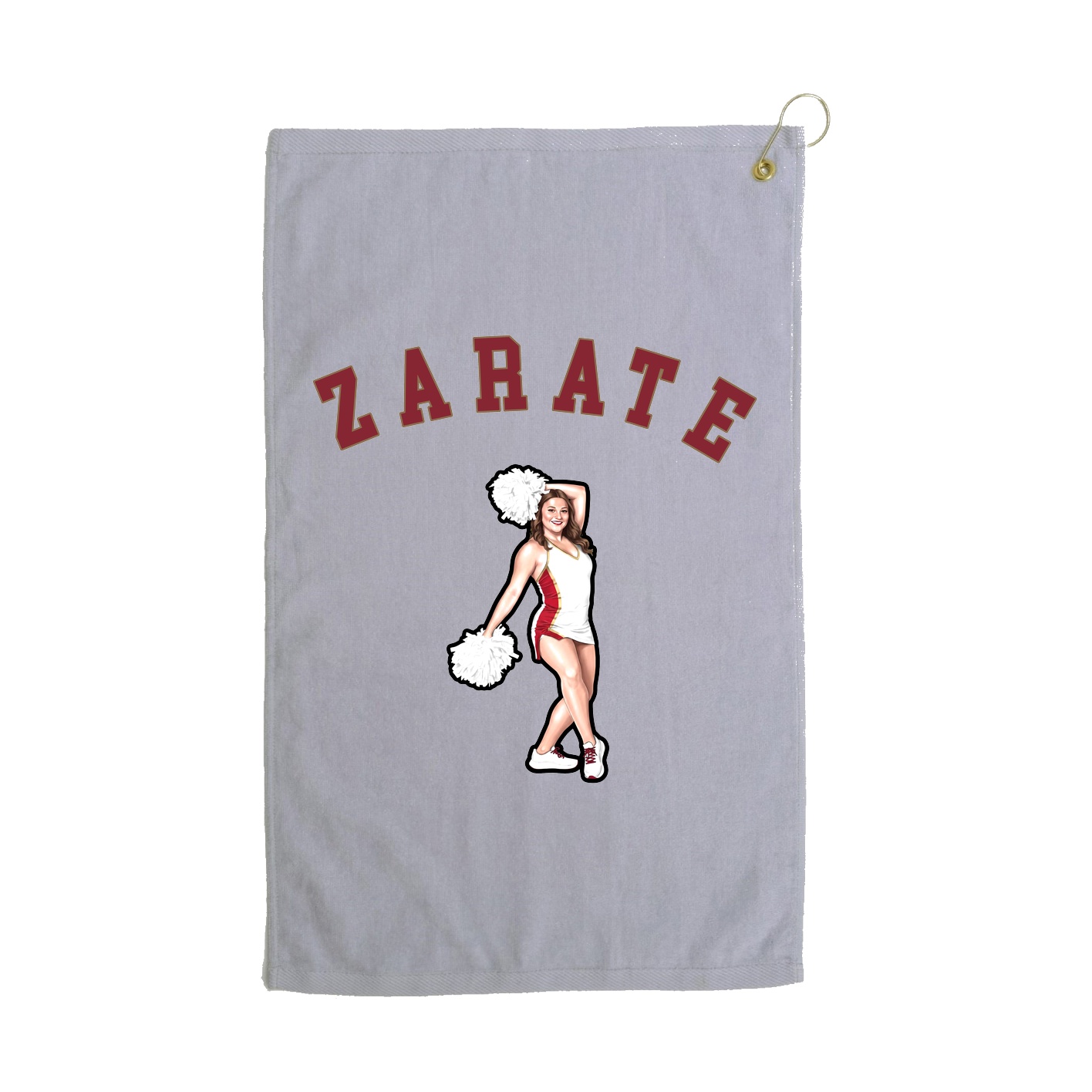 Golf Towel — Shirsey Arch in Grey