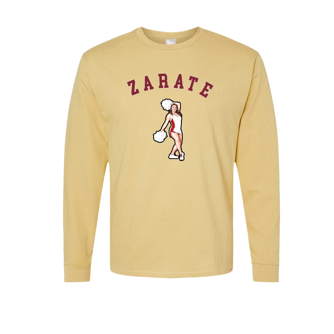 Long Sleeve Tee — Shirsey Arch in Vegas Gold