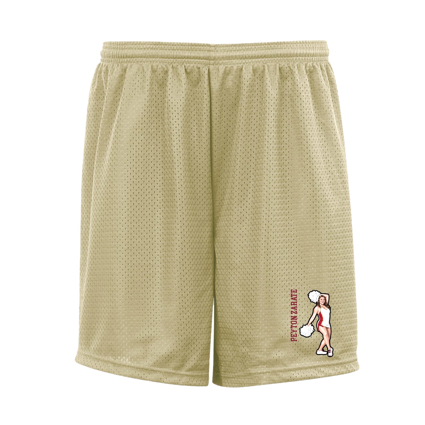 Shorts — Name Vertical in Vegas Gold