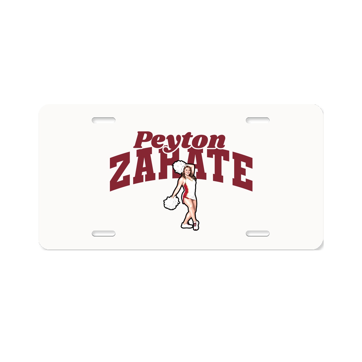 License Plate — Signature Arch in Classic