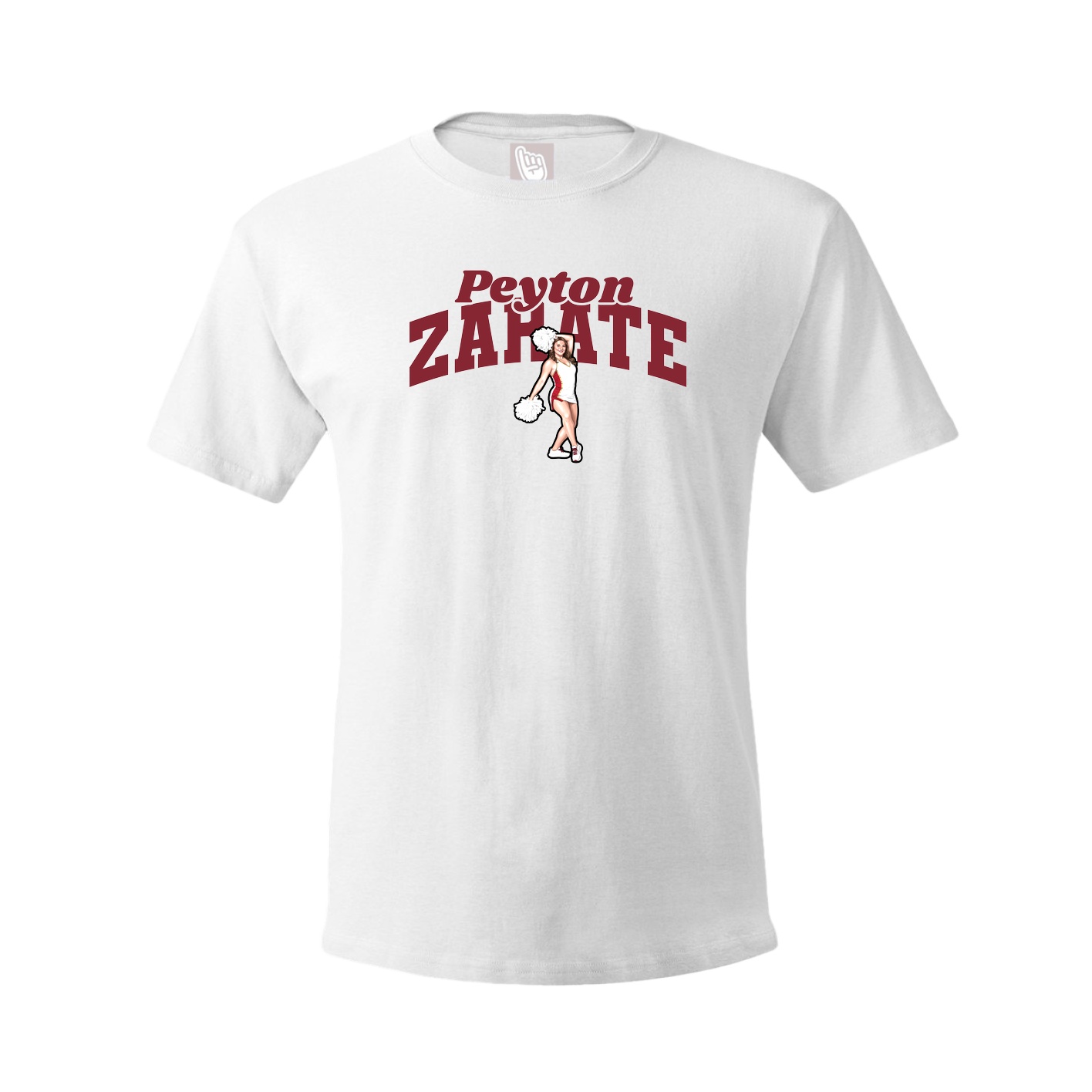 Youth Tee — Signature Arch in White