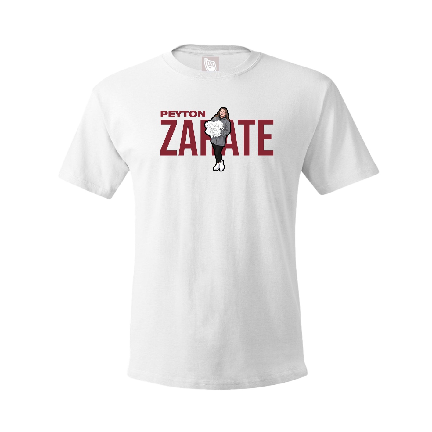 Tee — Player Name in White