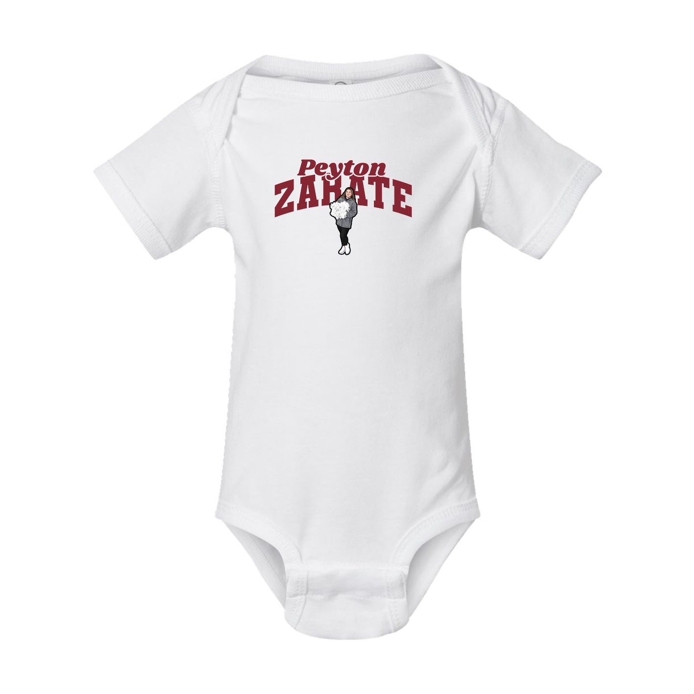 Baby Onesie — Signature Arch in White