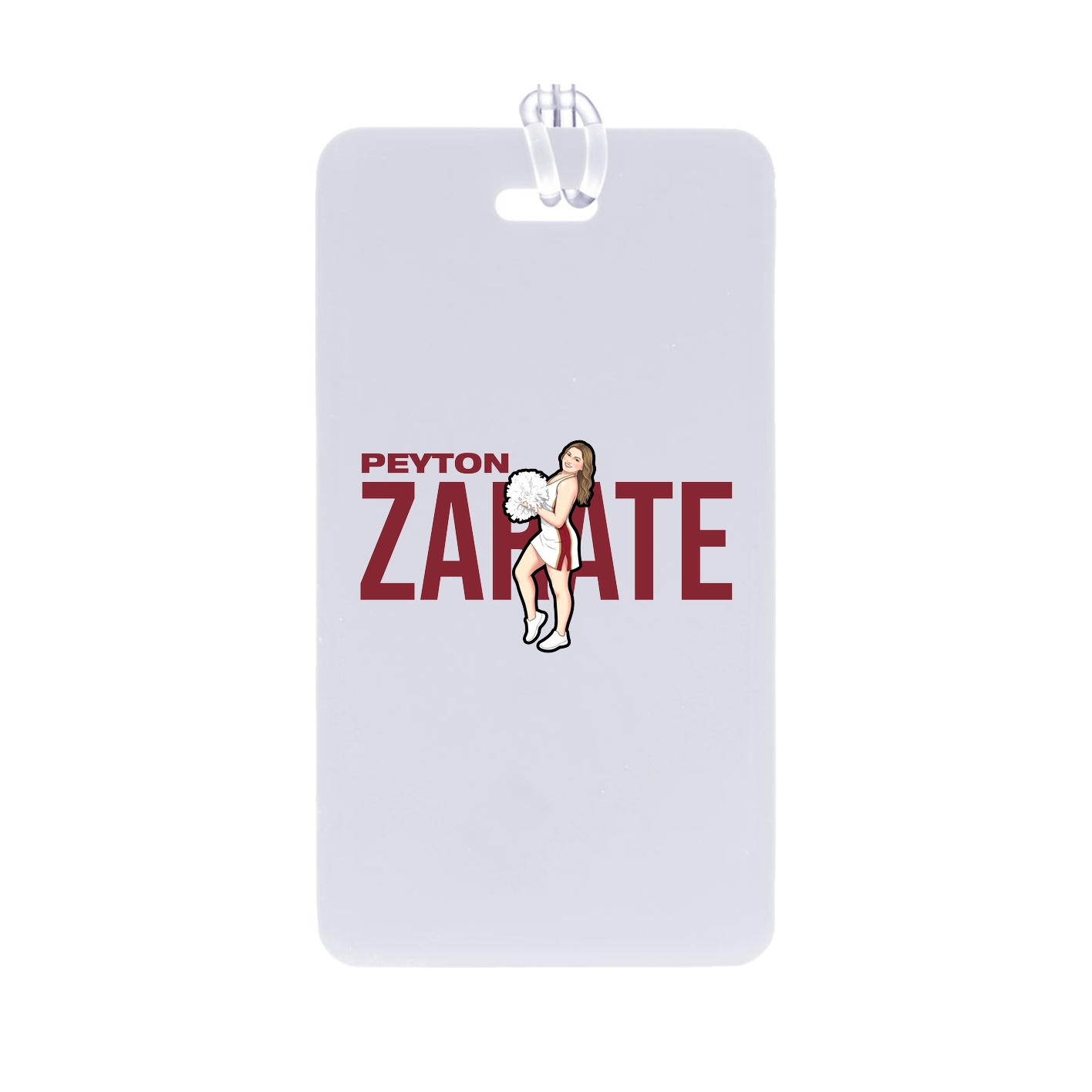 Bag Tag — Player Name in Classic