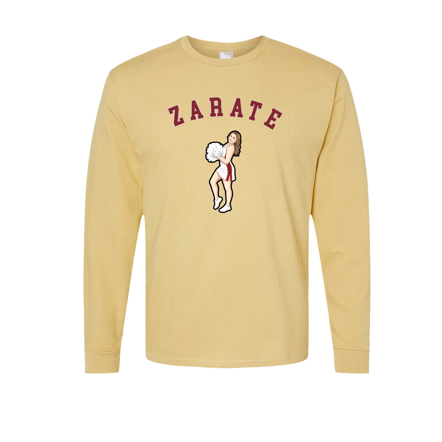 Long Sleeve Tee — Shirsey Arch in Vegas Gold