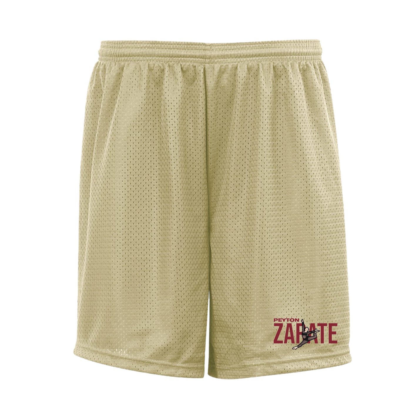 Shorts — Player Name in Vegas Gold