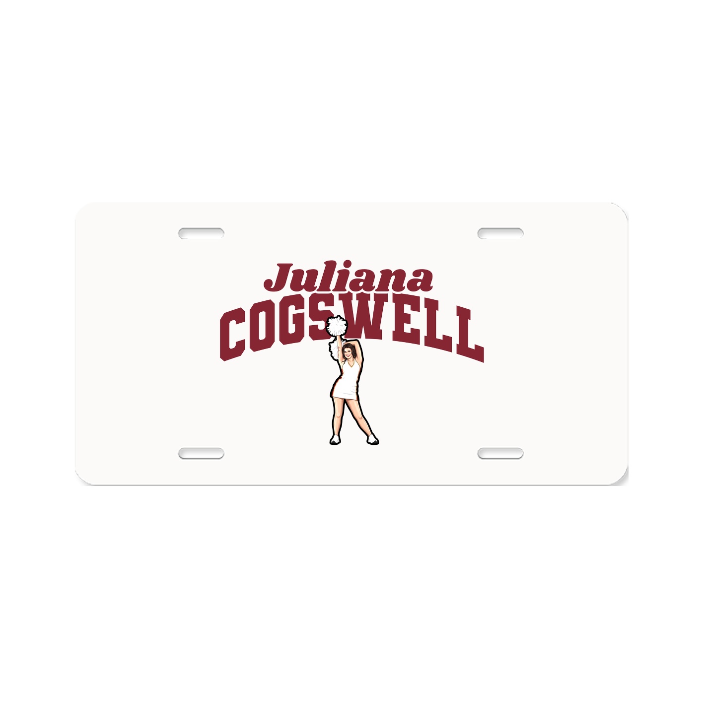 License Plate — Signature Arch in Classic