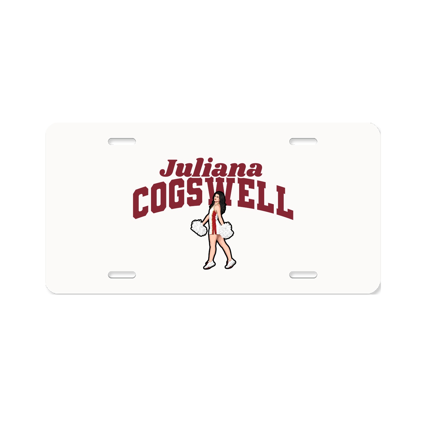 License Plate — Signature Arch in Classic
