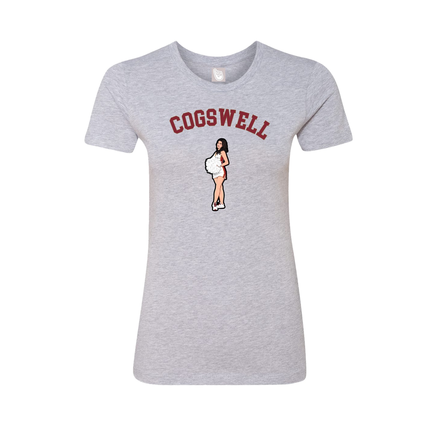 Womens Tee — Shirsey Arch in Grey