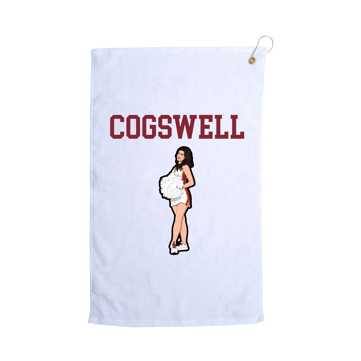 Golf Towel — Shirsey in White