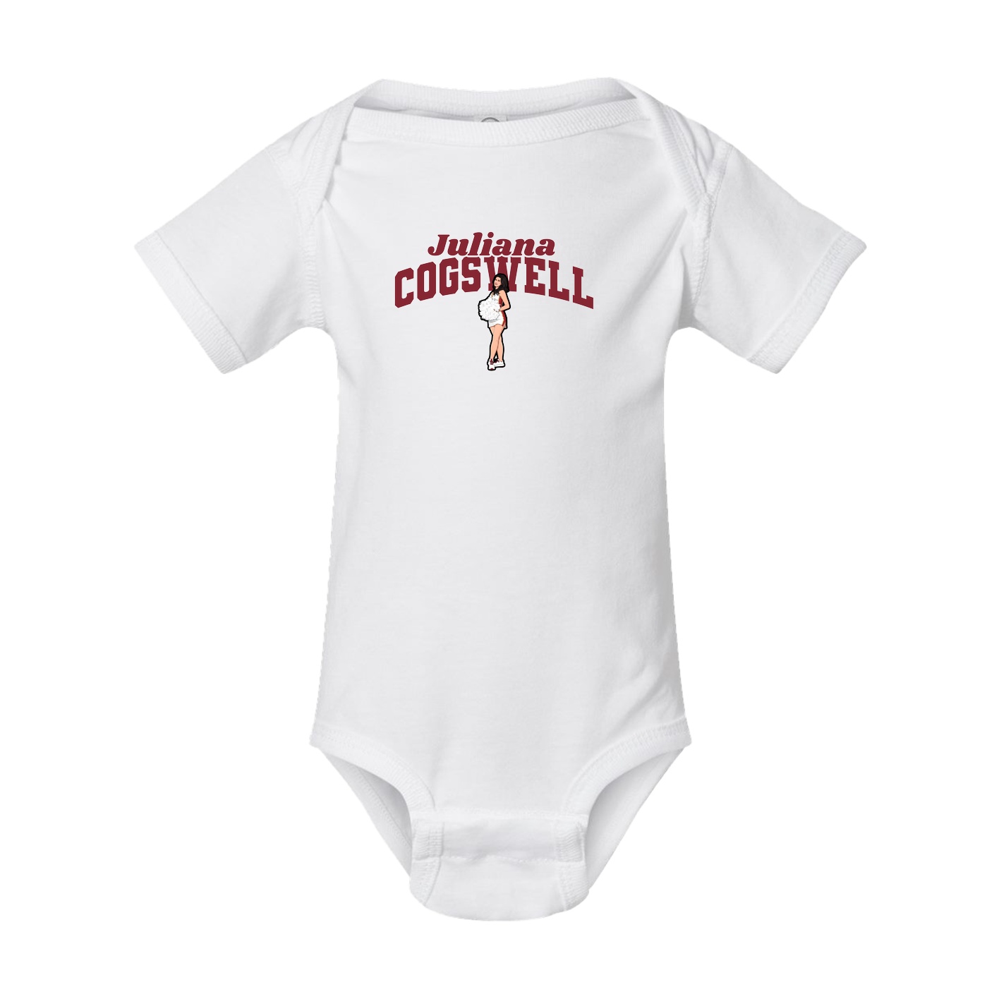 Baby Onesie — Signature Arch in White